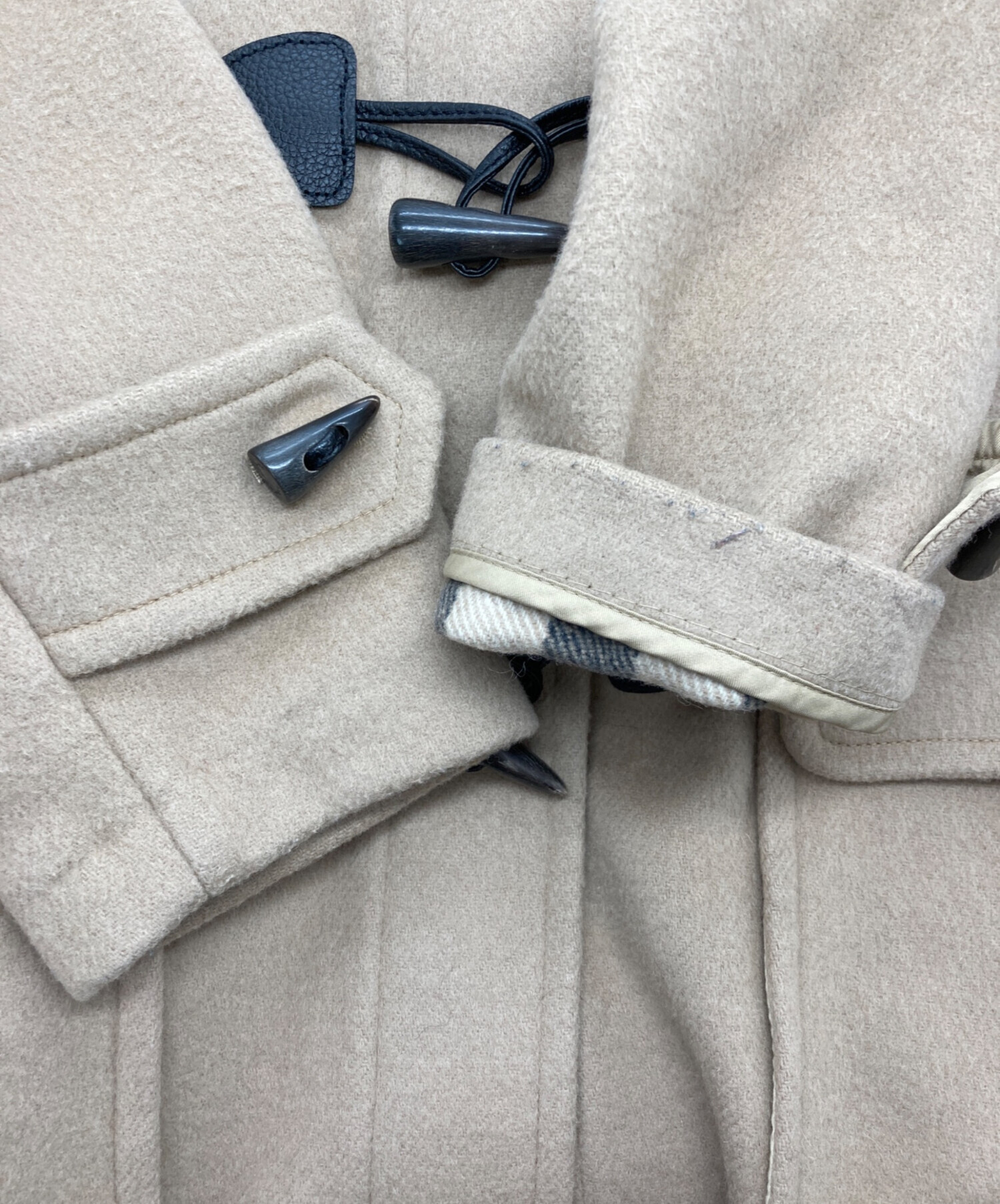 中古・古着通販】BURBERRY BRIT (バーバリーブリット) ダッフルコート