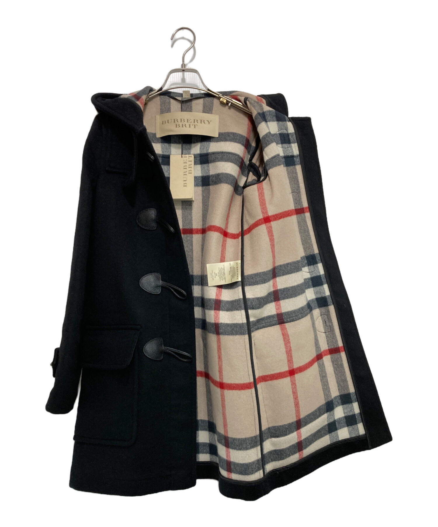 中古・古着通販】BURBERRY BRIT (バーバリーブリット) ダッフルコート