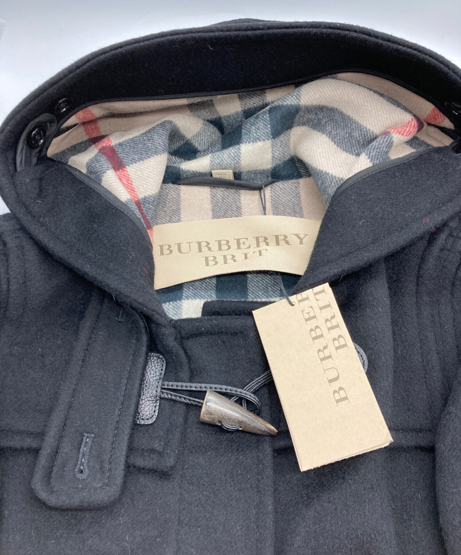 中古・古着通販】BURBERRY BRIT (バーバリーブリット) ダッフルコート