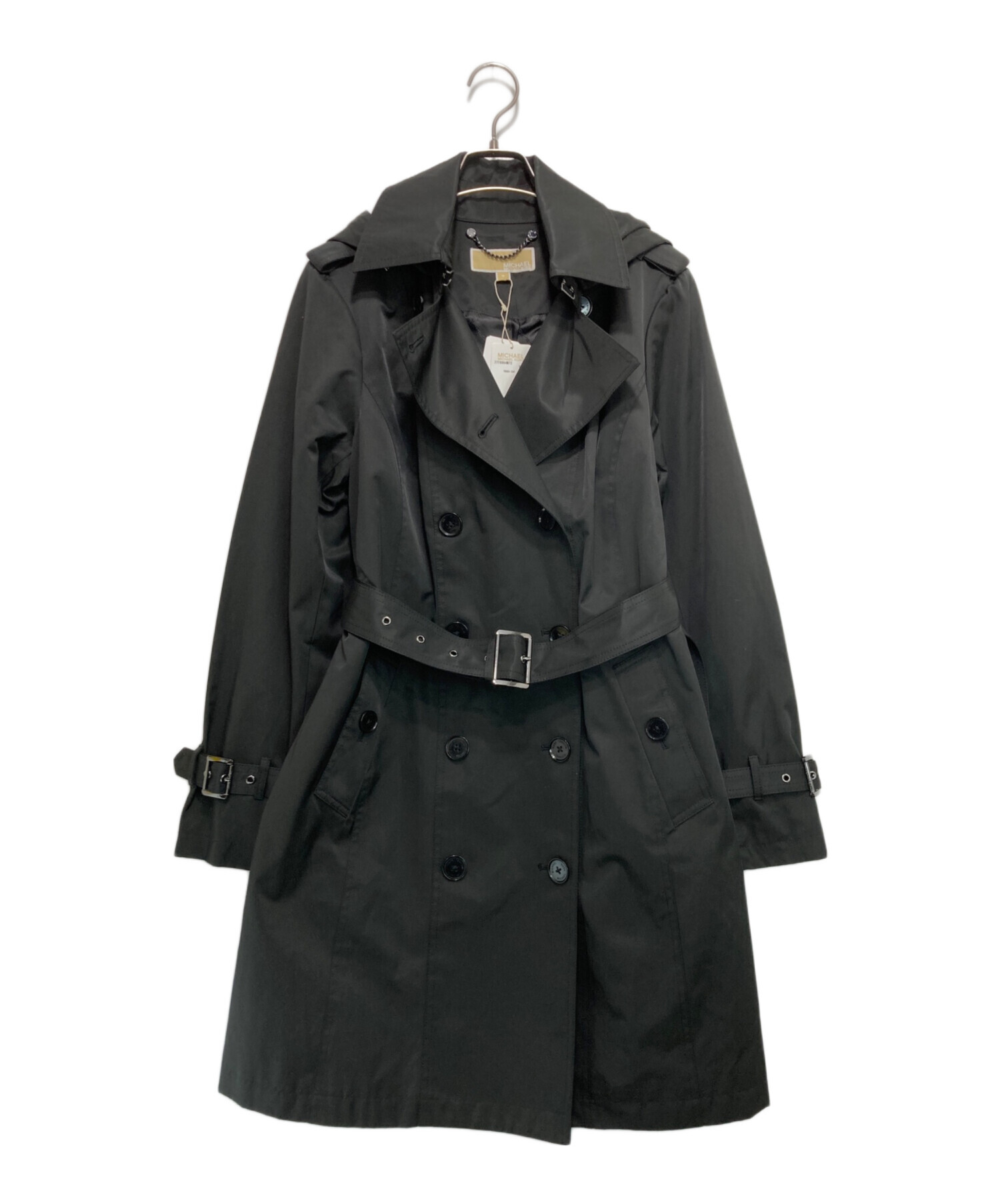 マイケル・コース 6325312.jpg 未使用 黒 トレンチコート ジャケット・アウター