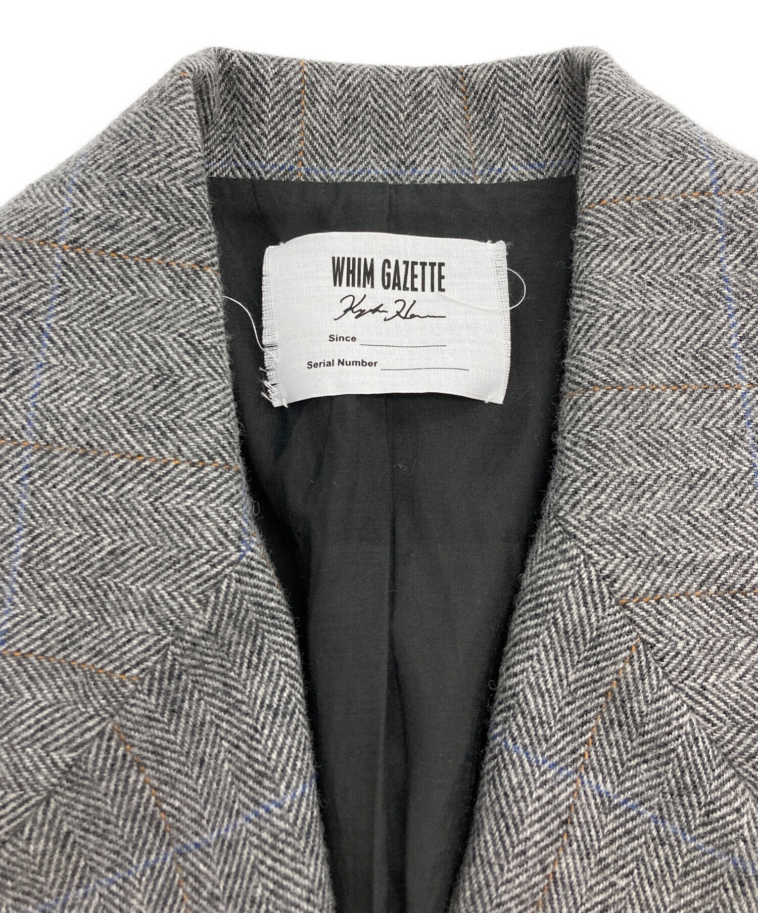 中古・古着通販】Whim Gazette (ウィムガゼット) ヘリンボーン