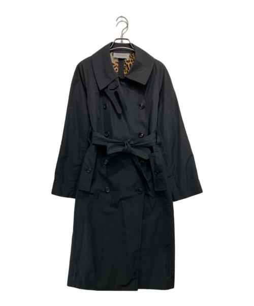 イヴサンローラン トレンチコート ベルテッドコート ダブル レオパード 羽織り 中古・古着通販】Yves Saint Laurent (イヴサンローラン) レオパード柄