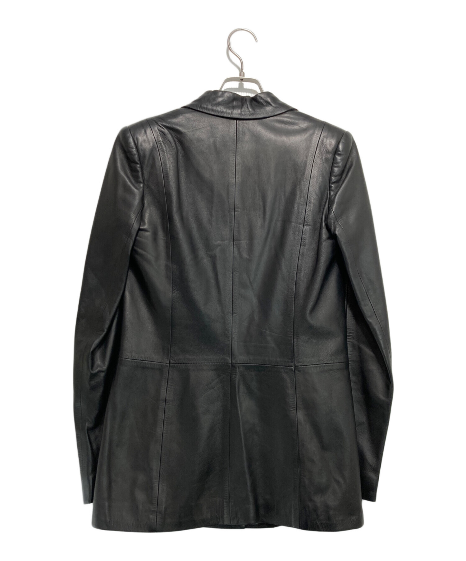 Daisy 【LOEWE】上品ラムレザー　テーラードジャケット Daisy様専用 【LOEWE】上品ラムレザー テーラードジャケット