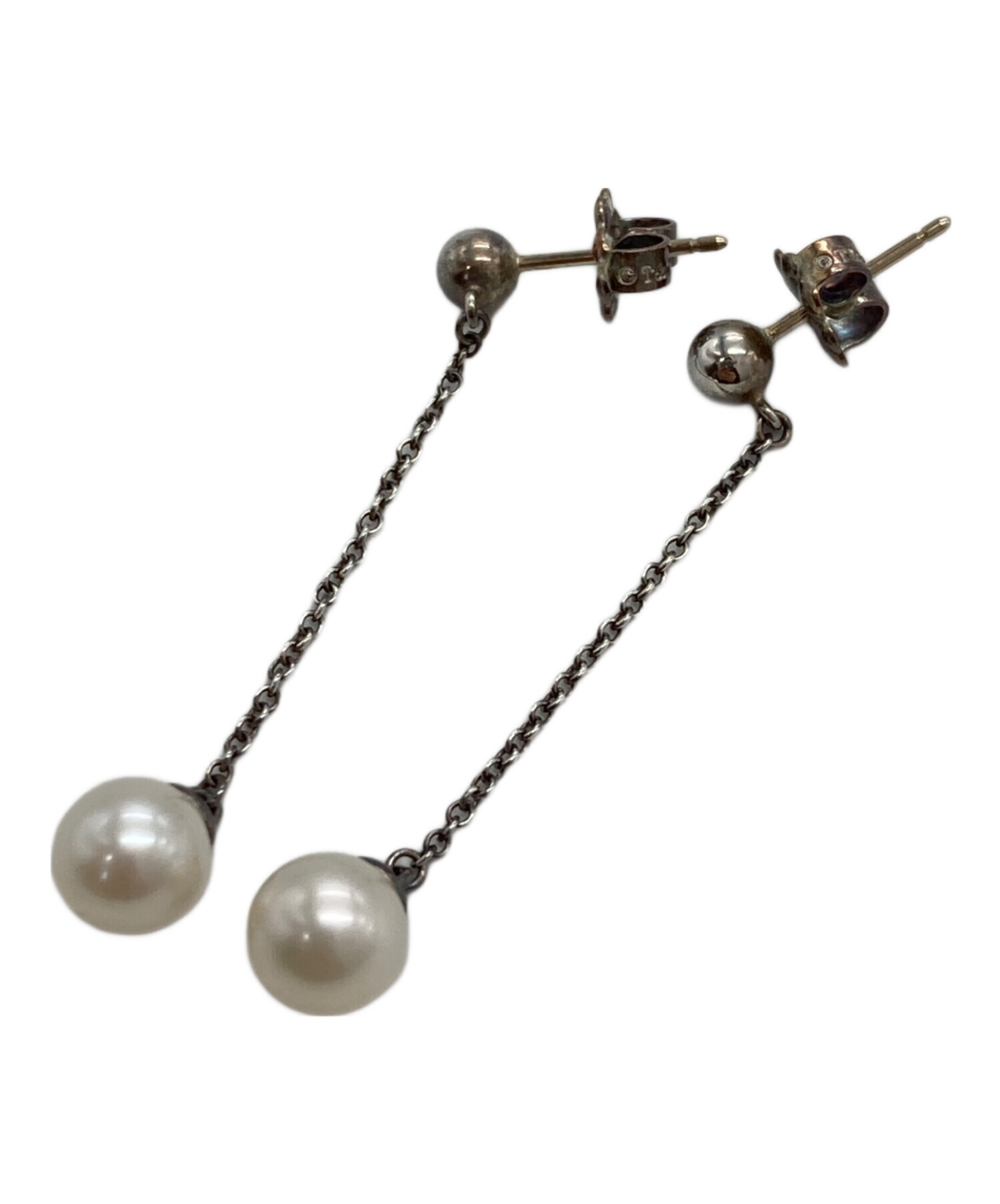 ティファニーピアス　新品未使用 中古・古着通販】Tiffany & Co. (ティファニー) パールドロップピアス