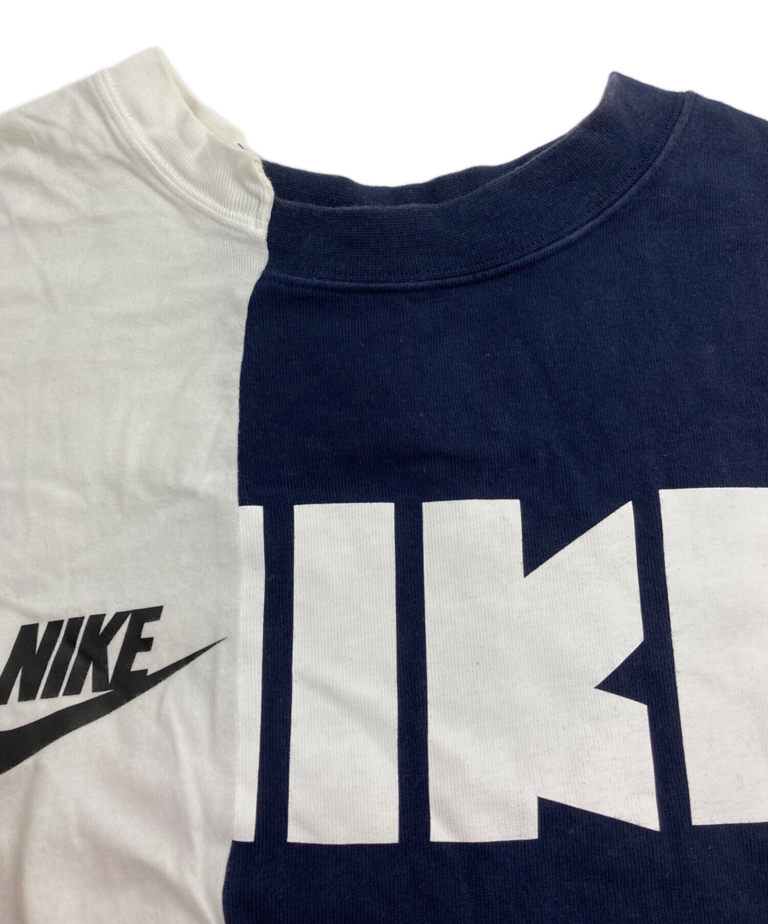 紺白 M NIKE × SACAI W Nrg Ga Tee Ni-13 Nike White Sacai Edition NRG Ga NI-13 T-Shirt Nike
