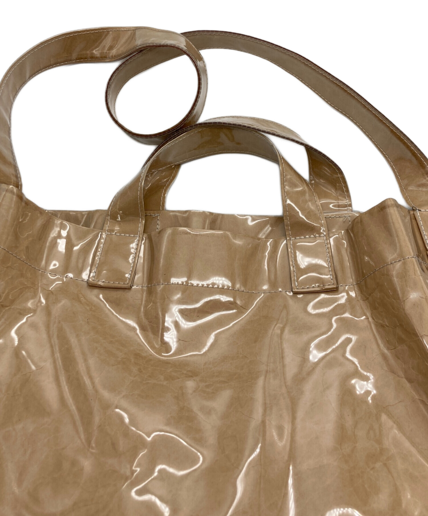 全*ぅ様 COMME des GARÇONS SHIRT レザー 2WAYバッグ 中古・古着通販】COMME des GARCONS SHIRT (コムデギャルソンシャツ