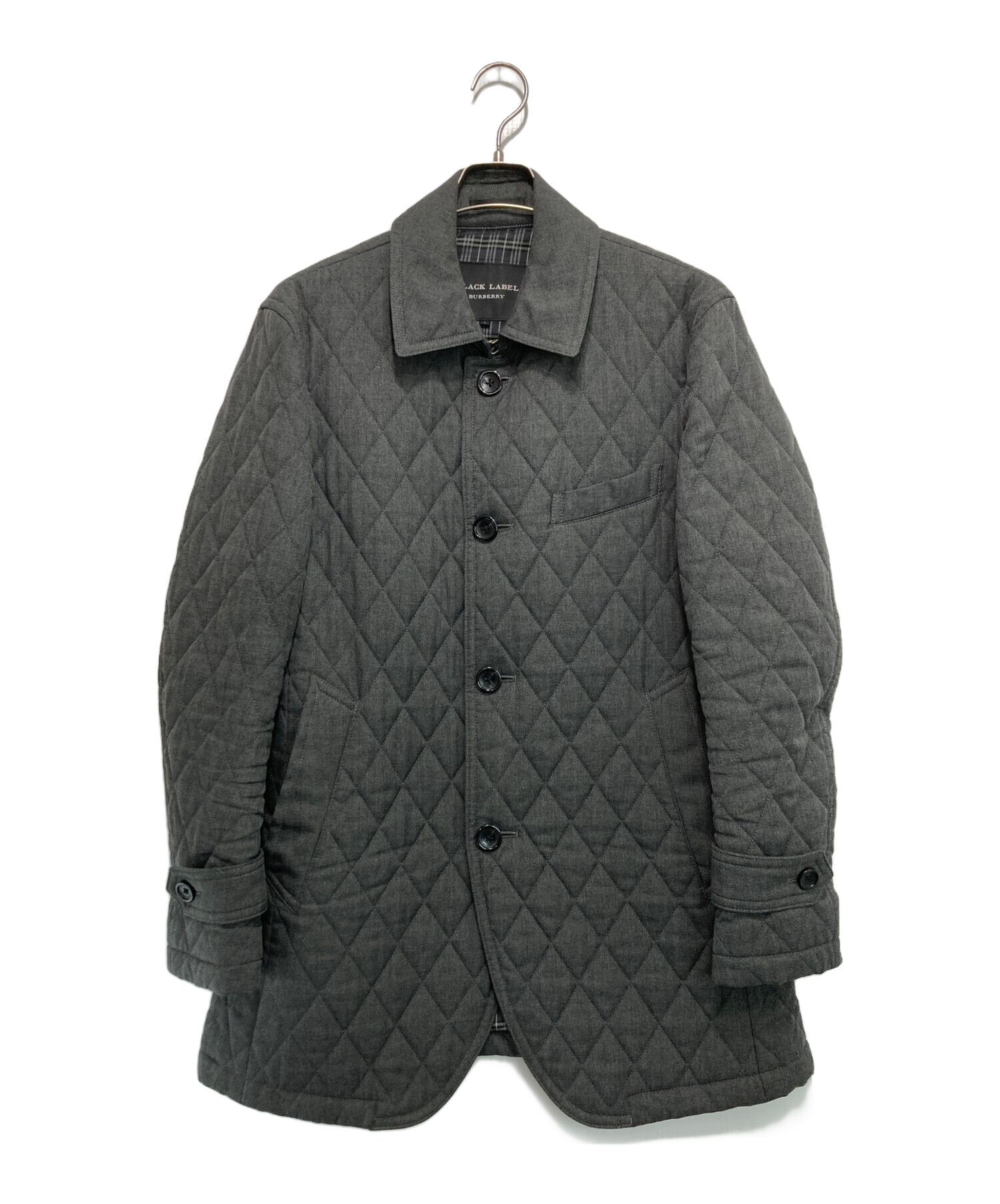 BURBERRY ブラックレーベル キルティングコート 中古・古着通販】BURBERRY BLACK LABEL (バーバリーブラックレーベル