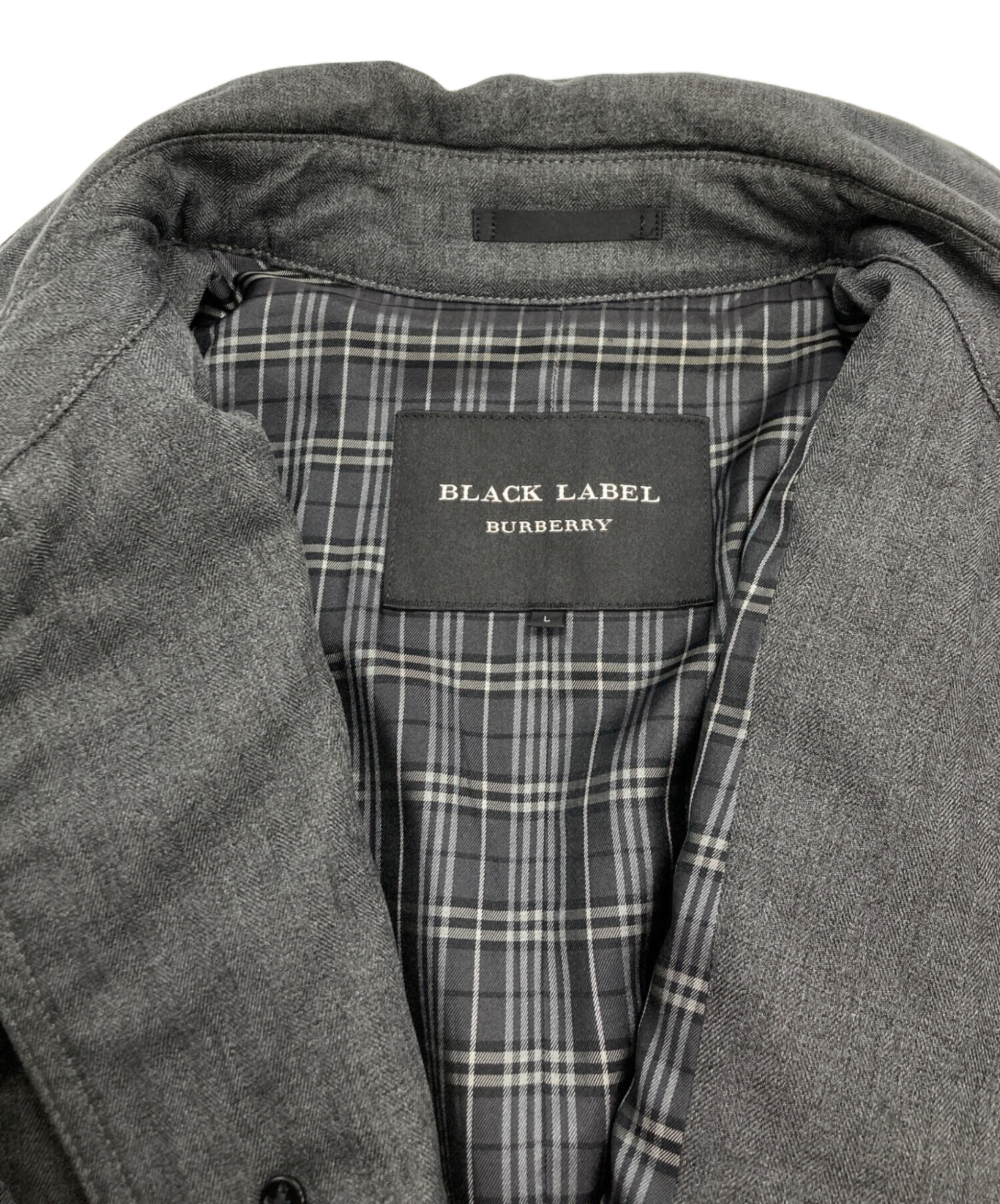 中古・古着通販】BURBERRY BLACK LABEL (バーバリーブラックレーベル