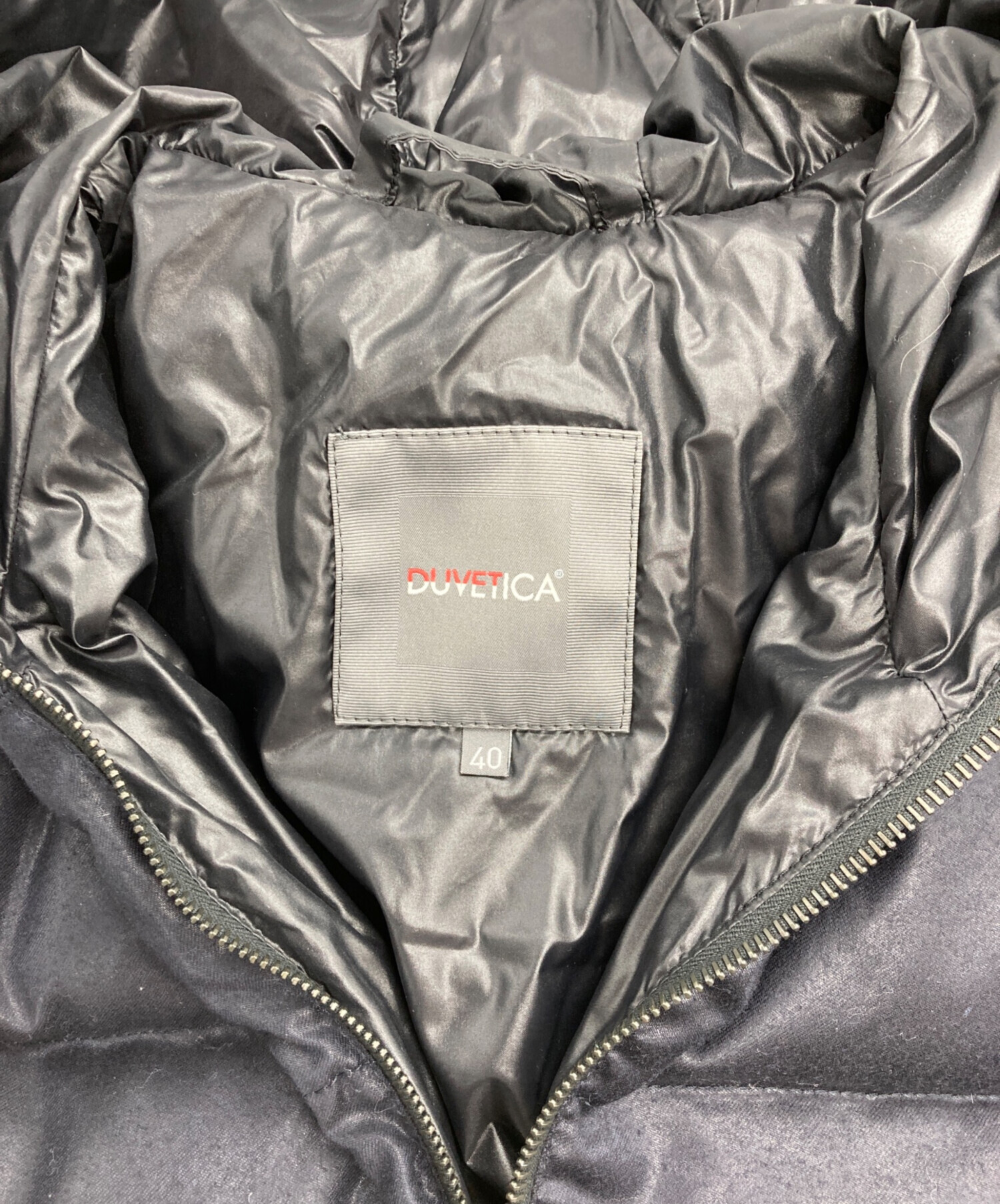 中古・古着通販】DUVETICA (デュベティカ) ダウンベスト ネイビー