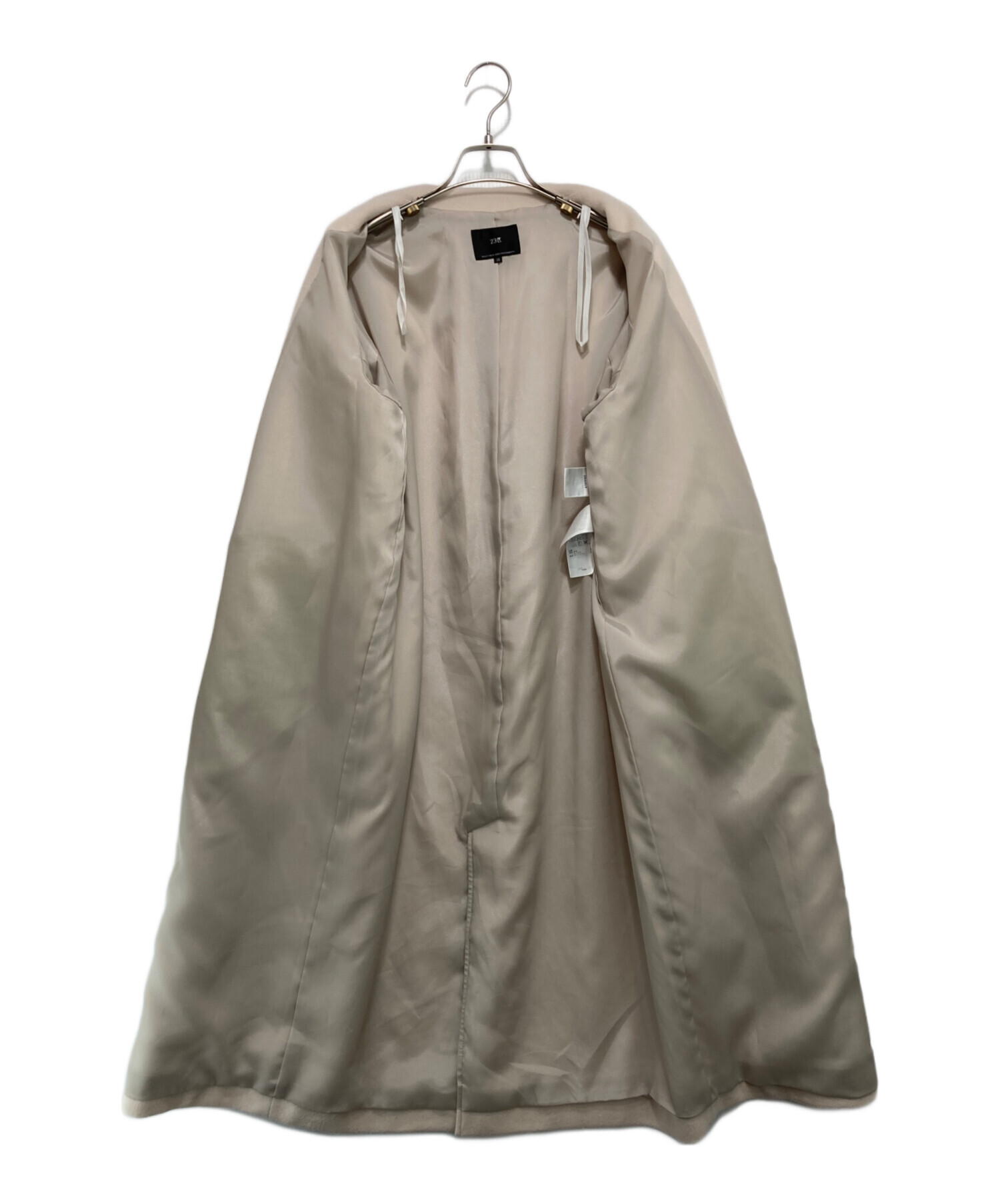 【中古】23区 キャメルベージュ チェスターコート 38 中古】23区 キャメルベージュ チェスターコート 38 - メルカリ