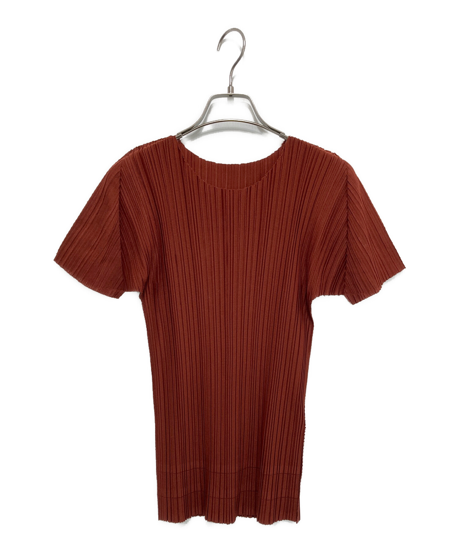 PLEATS PLEASE プリーツプリーズ　半袖トップス 中古・古着通販】PLEATS PLEASE (プリーツプリーズ) 半袖プリーツ