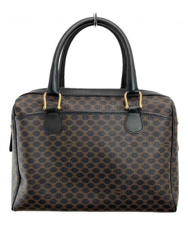 中古・古着通販】CELINE (セリーヌ) マカダム柄ミニボストンバッグ