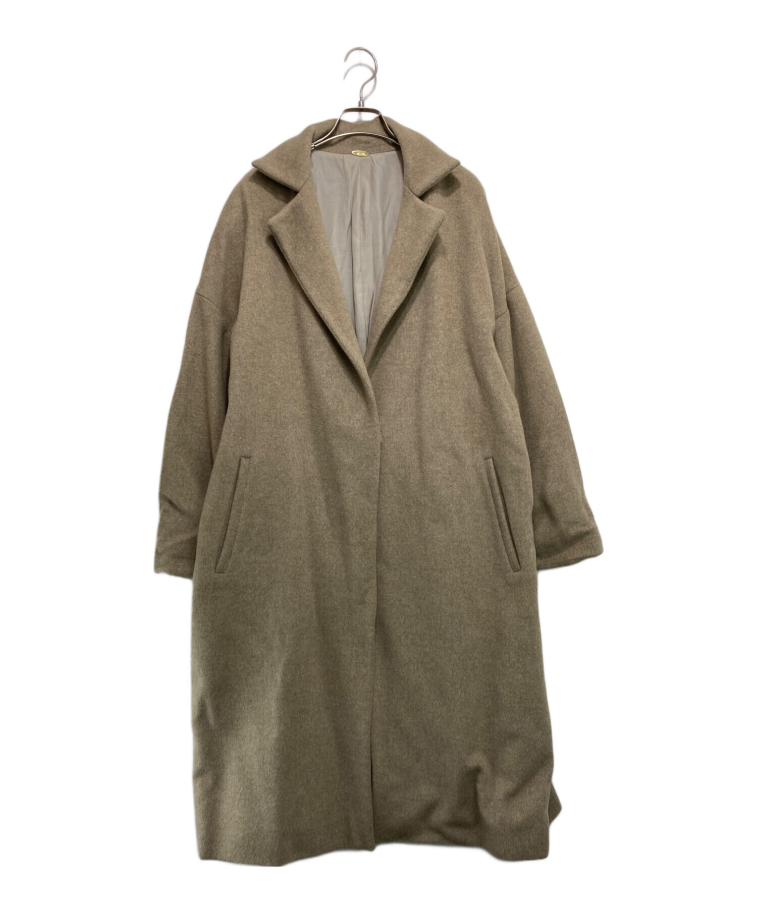 Deuxieme Classe Victorianチェスターロングコートベージュ 中古・古着通販】MUSE de Deuxieme Classe (ミューズ ドゥーズィエム