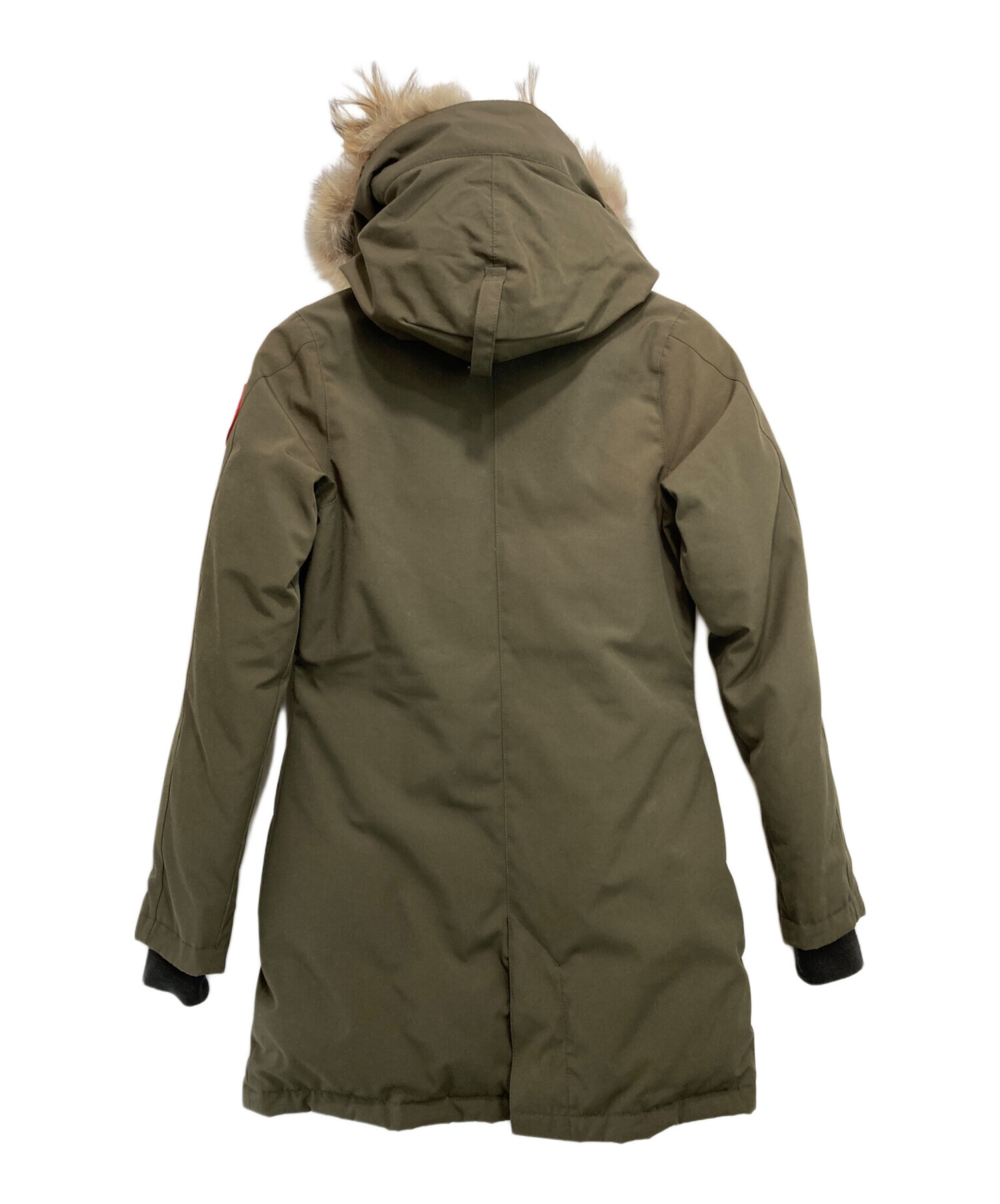 中古・古着通販】CANADA GOOSE (カナダグース) VICTORIA PARKA カーキ