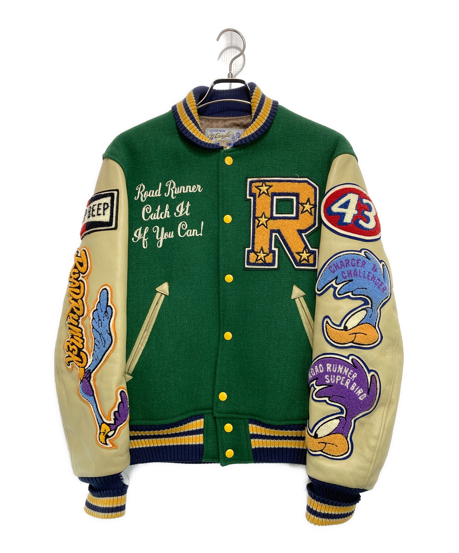 SALE期間限定　ホワイツビル　ロードランナー　スタジャン 中古・古着通販】whitesville (ホワイツビル) ロードランナー