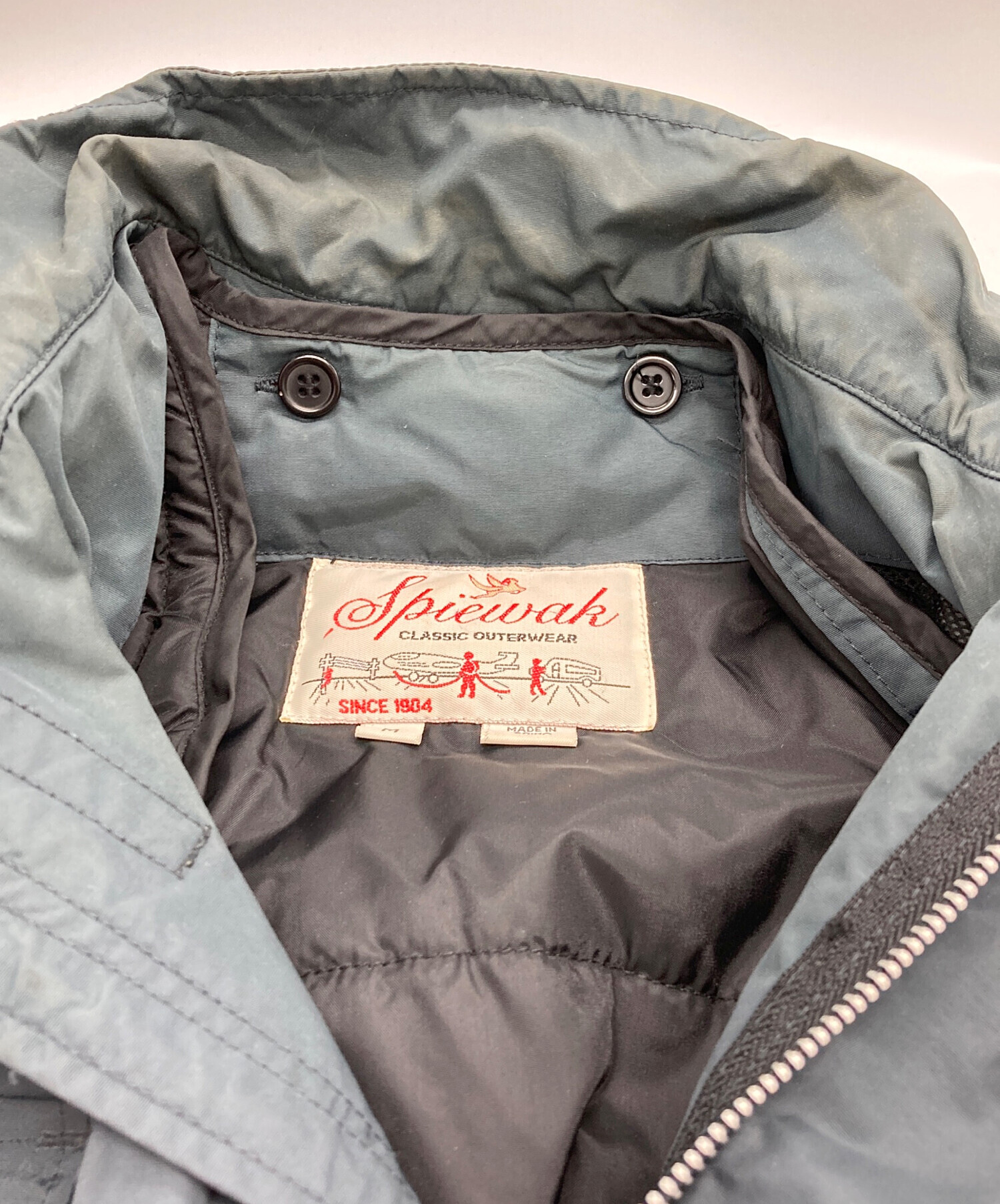 中古・古着通販】SPIEWAK (スピワック) 中綿ジャケット ネイビー 