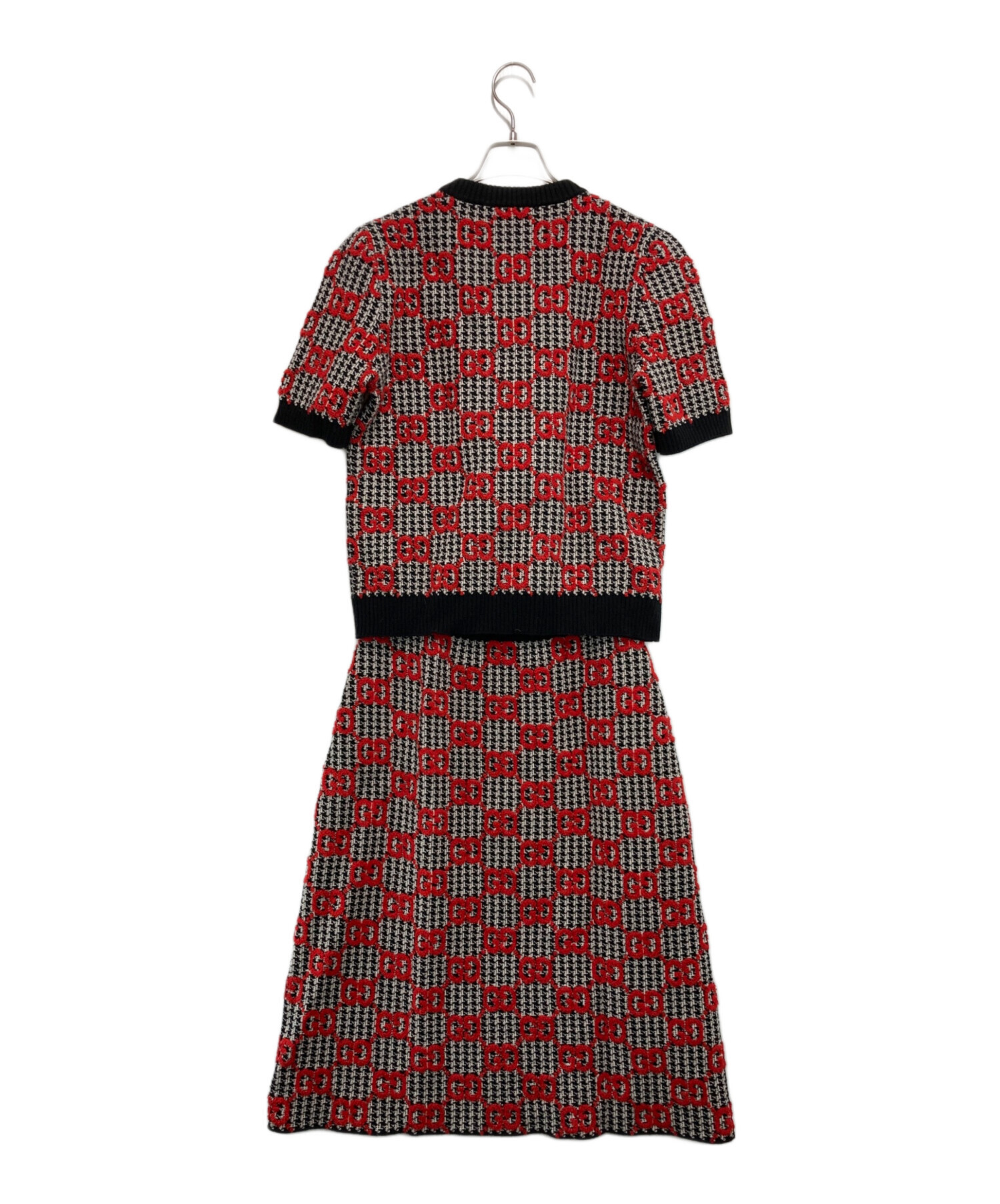 中古・古着通販】GUCCI (グッチ) GGジャガード 総柄スカート 