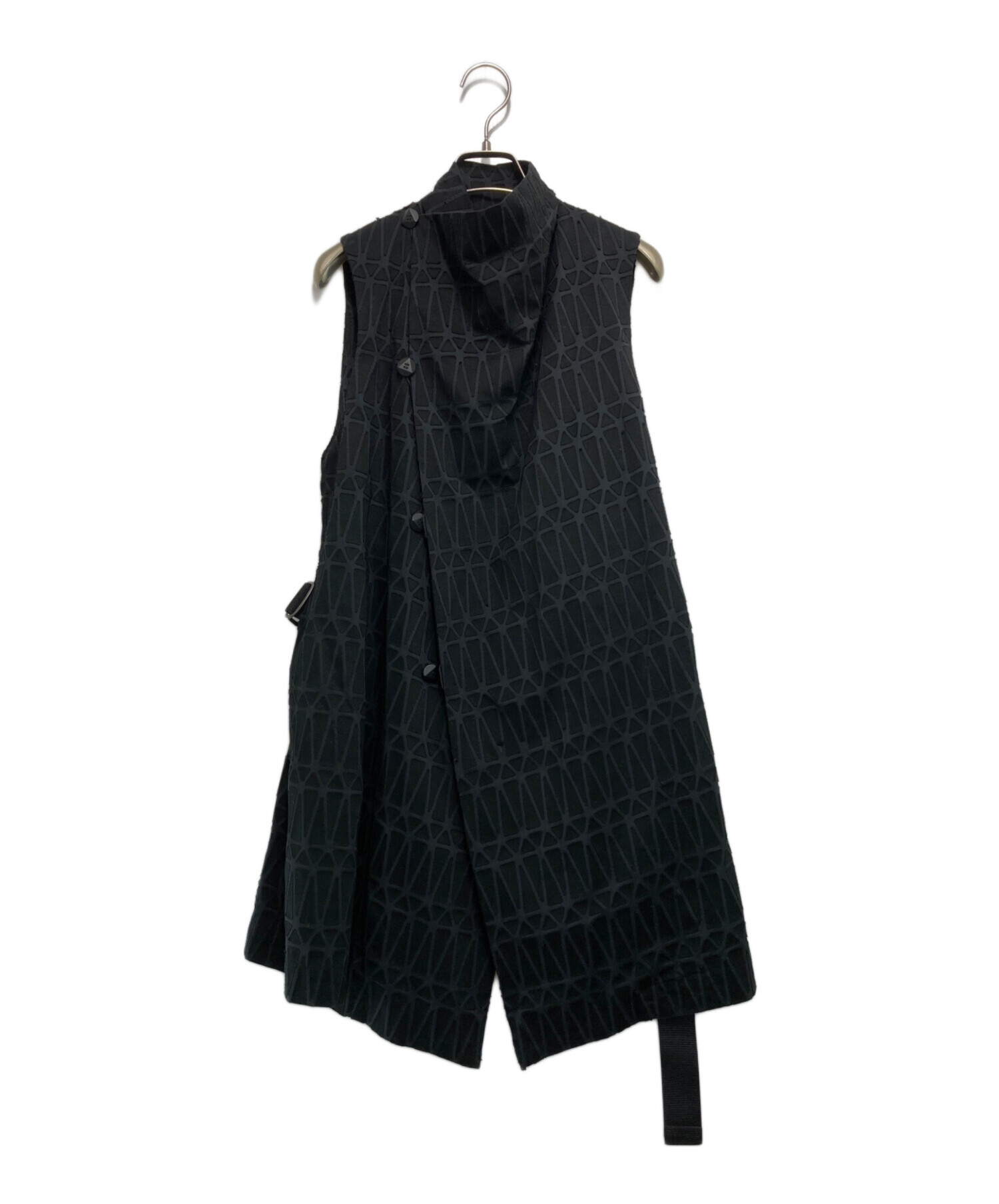 中古・古着通販】ISSEY MIYAKE (イッセイミヤケ) デザインノースリーブ