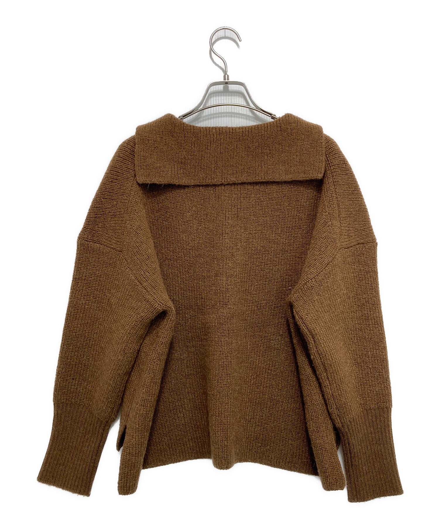 中古・古着通販】ticca (ティッカ) アルパカウールセイラーカラー