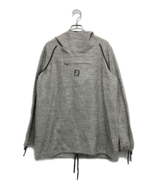 中古・古着通販】FENDI (フェンディ) アルパカカシミヤパーカー グレー