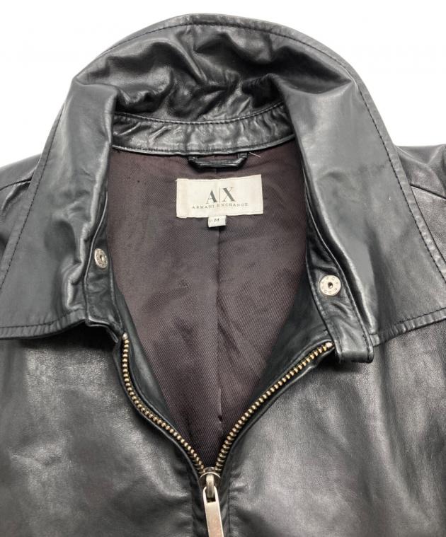ARMANI Jeans ダブルジップ　ドライバーズ　オリーブ　イタリア製　XL 中古・古着通販】ARMANI EXCHANGE (アルマーニ エクスチェンジ) ダブル
