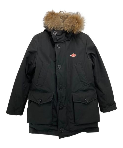中古・古着通販】DANTON (ダントン) ファー付きダウンコート ブラック