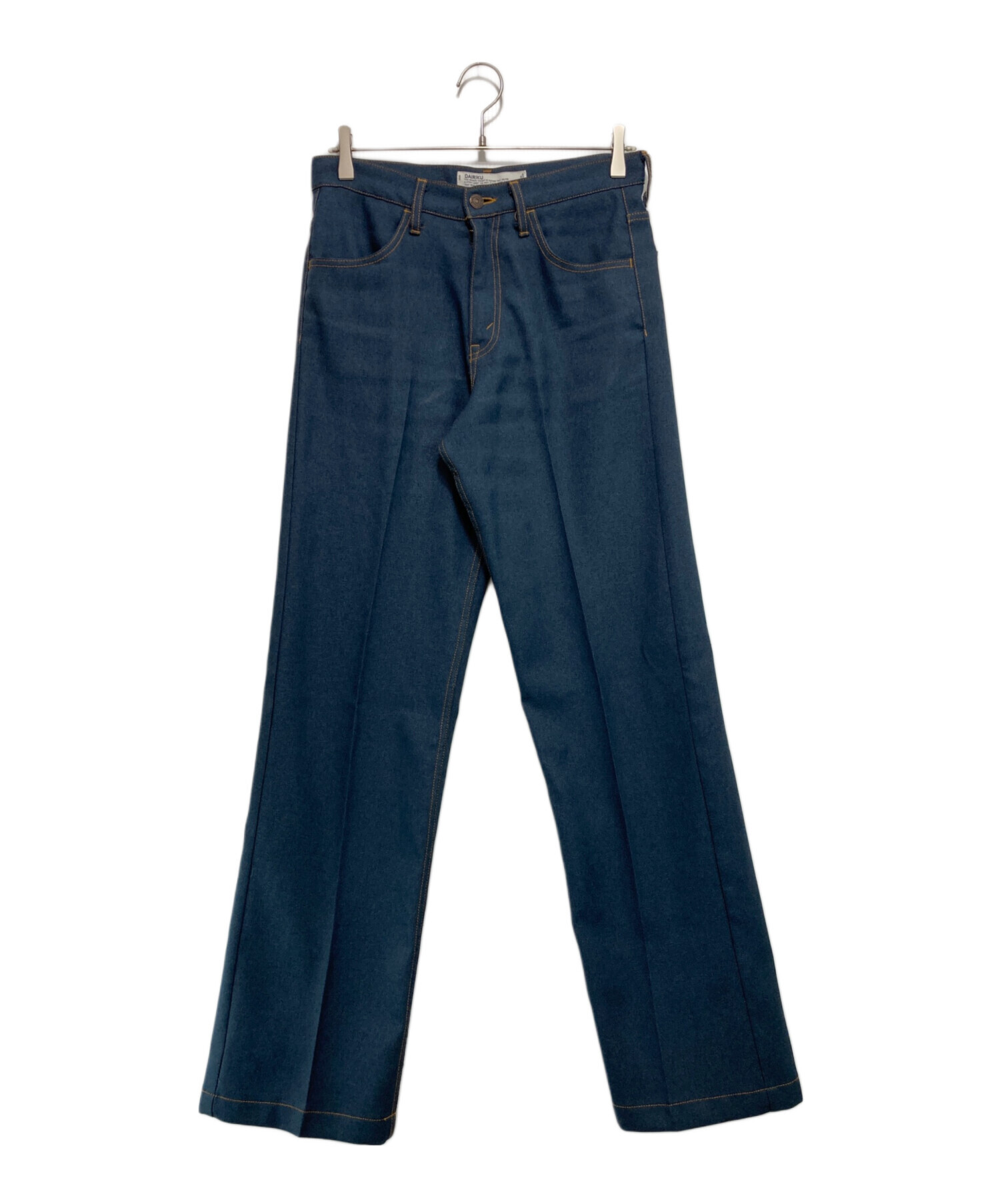 中古・古着通販】DAIRIKU (ダイリク) Flasher Pressed Pants ネイビー