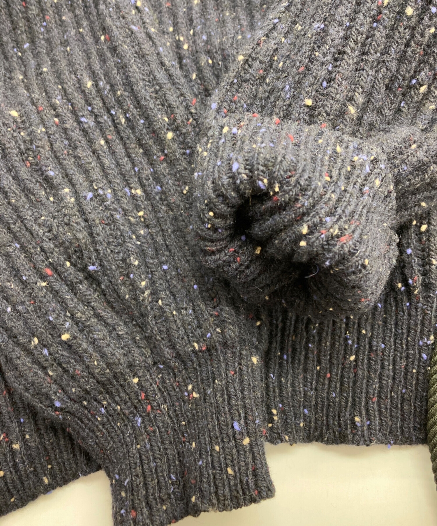 中古・古着通販】SYU.HOMME/FEMM (シュウオムフェム) Laceup Knit