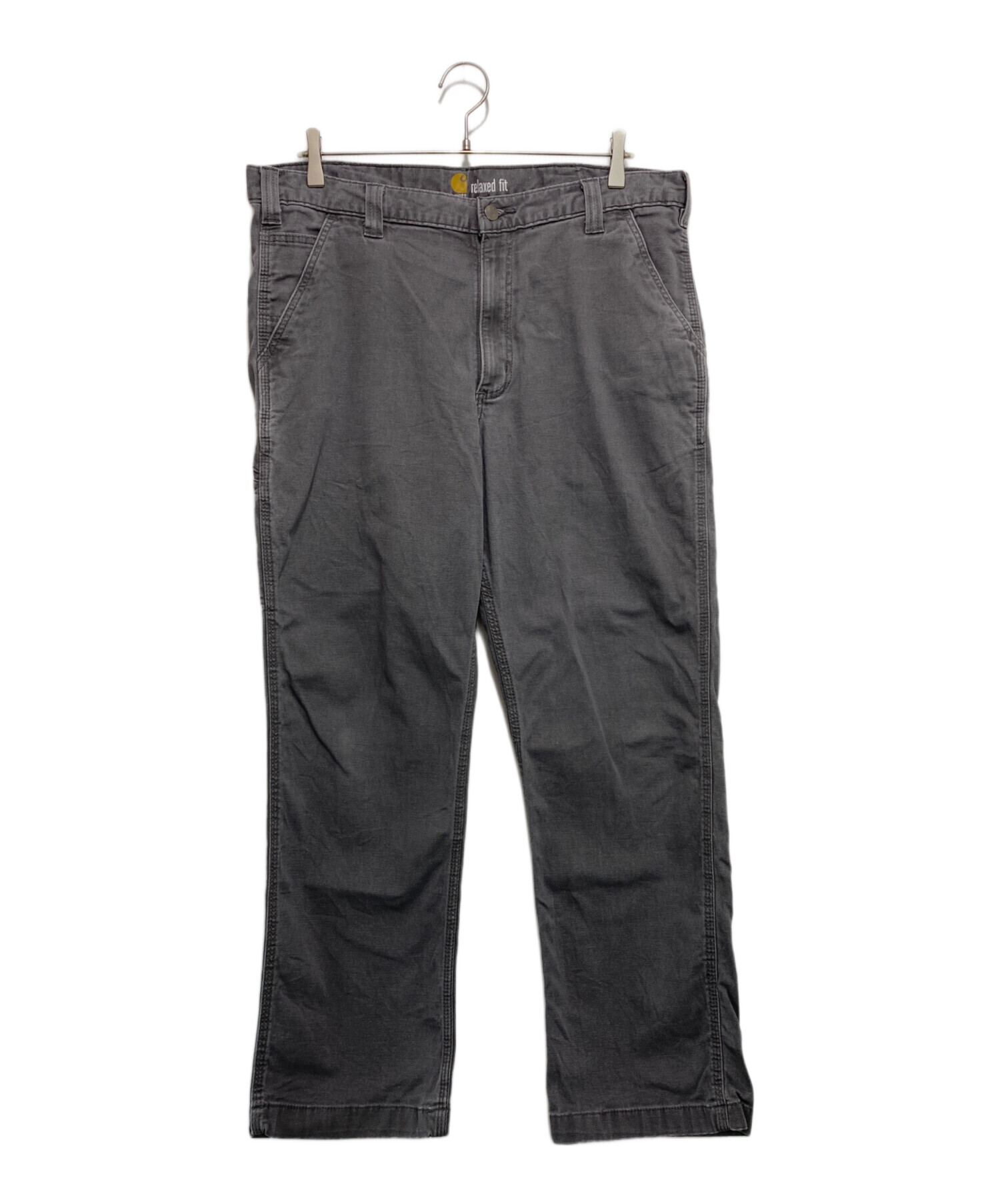 Carhartt ダークグレー ワイドパンツ アメリカ産 中古・古着通販】CarHartt (カーハート) シングルニーダックパンツ