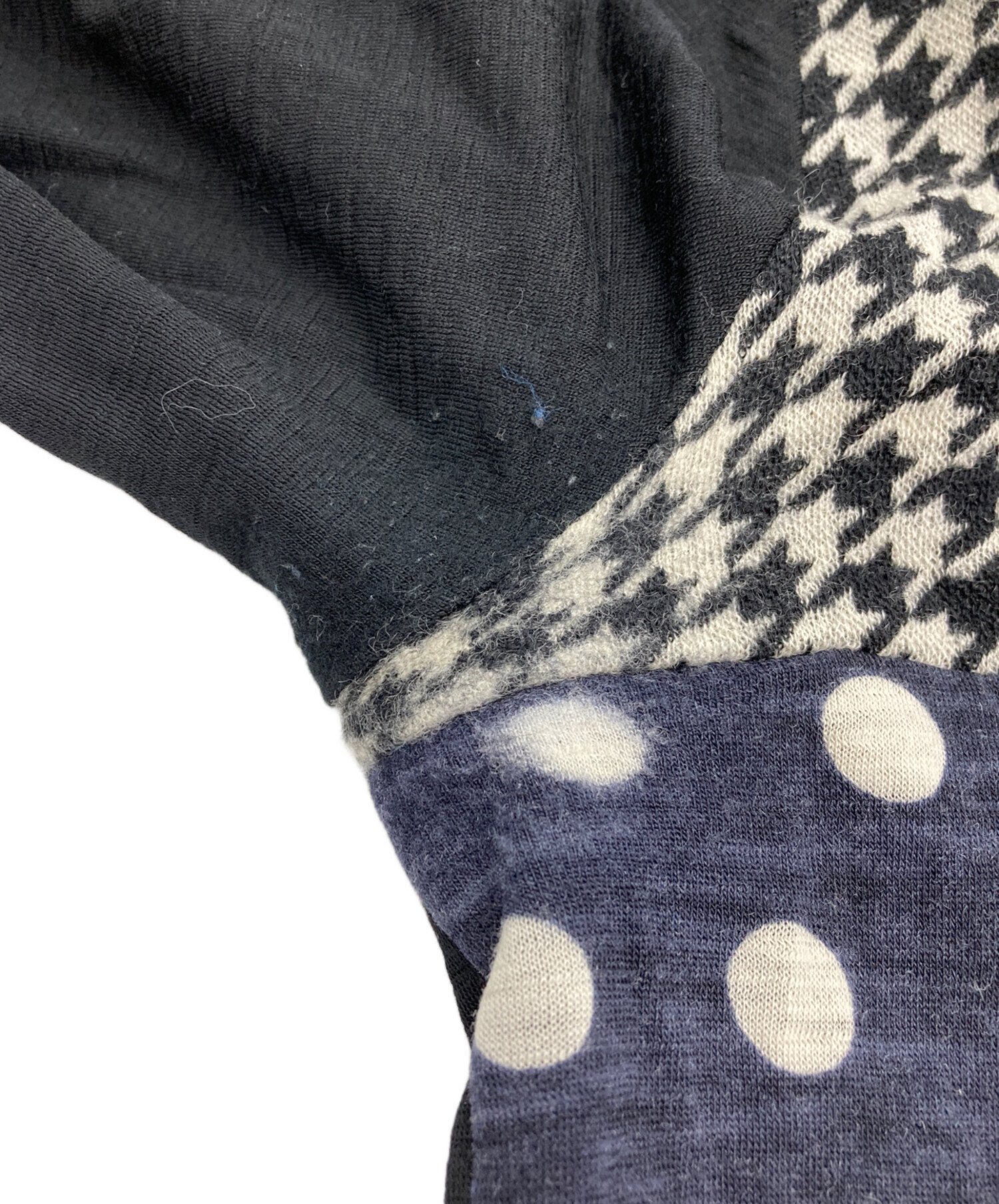 美品　トリココムデギャルソン AD2009 切替ウールカーディガン 中古・古着通販】tricot COMME des GARCONS (トリココムデギャルソン