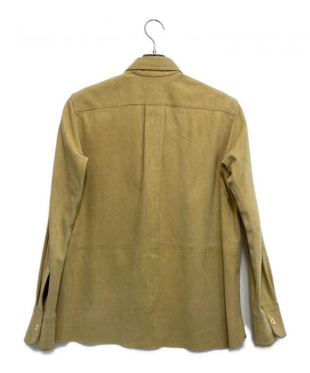 中古・古着通販】RALPH LAUREN (ラルフローレン) スウェードシャツ 
