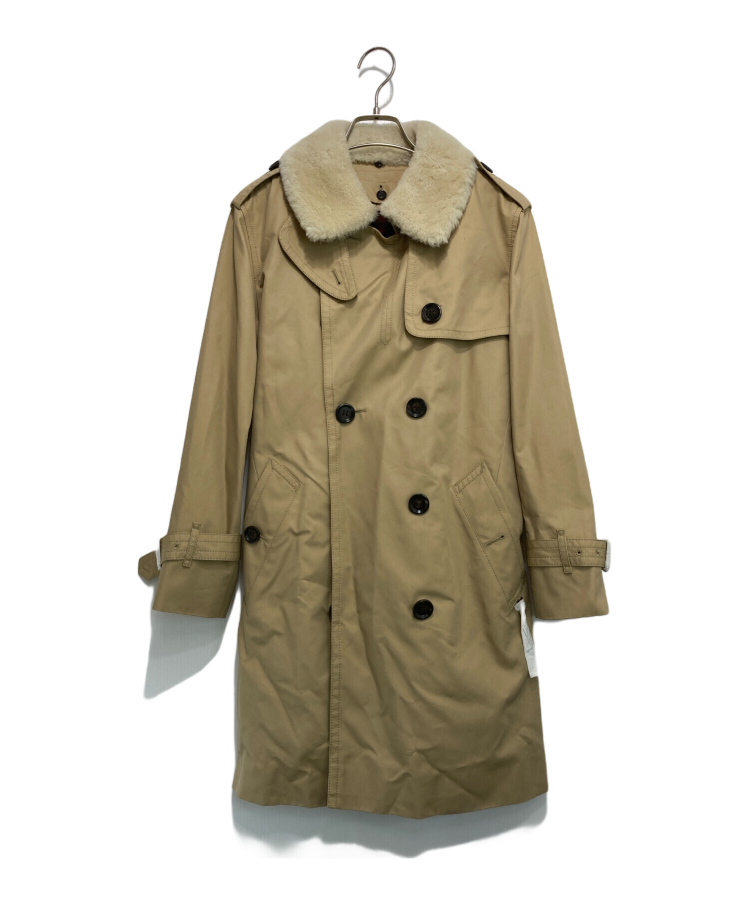 中古・古着通販】COACH (コーチ) コート ベージュ サイズ:S｜ブランド