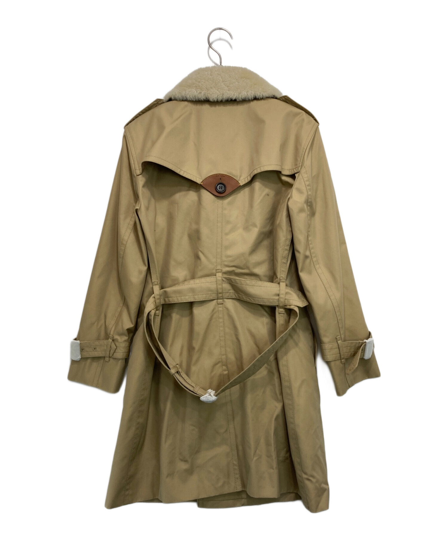 中古・古着通販】COACH (コーチ) コート ベージュ サイズ:S｜ブランド