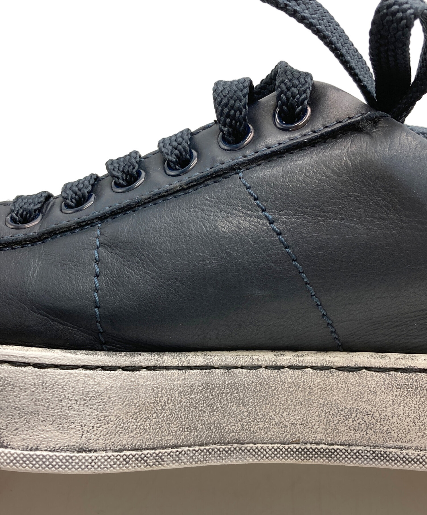 中古・古着通販】Santoni (サントーニ) エイジング加工ローカット 