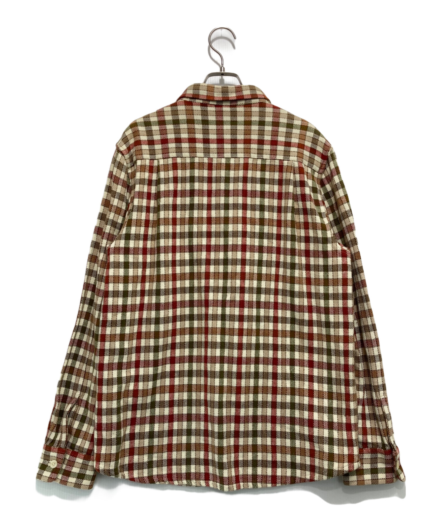 ステューシー　チェックシャツ 1週間限定出品 中古・古着通販】stussy (ステューシー) チェックシャツ ベージュ