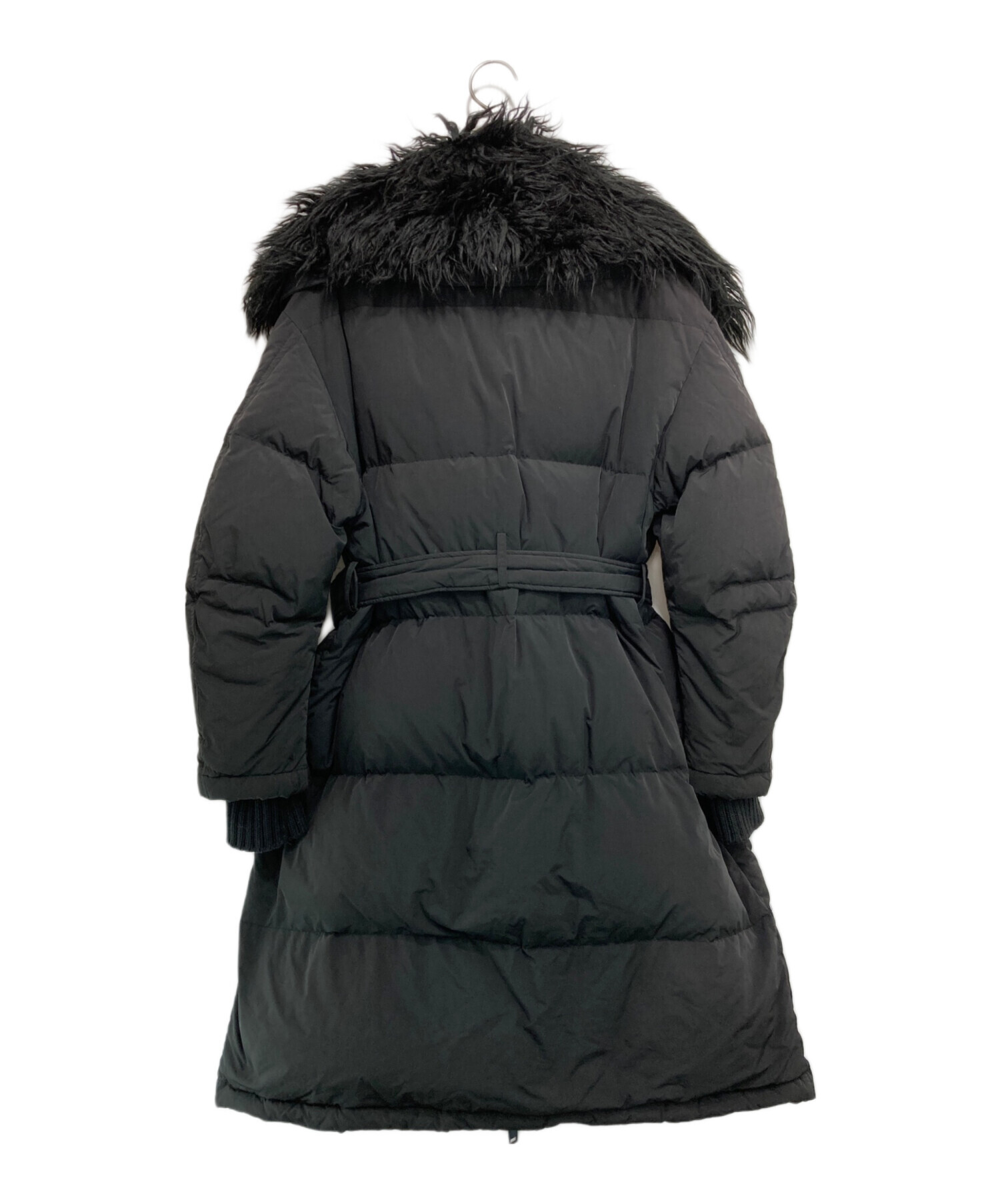 中古・古着通販】DIESEL (ディーゼル) ダウンコート ブラック サイズ