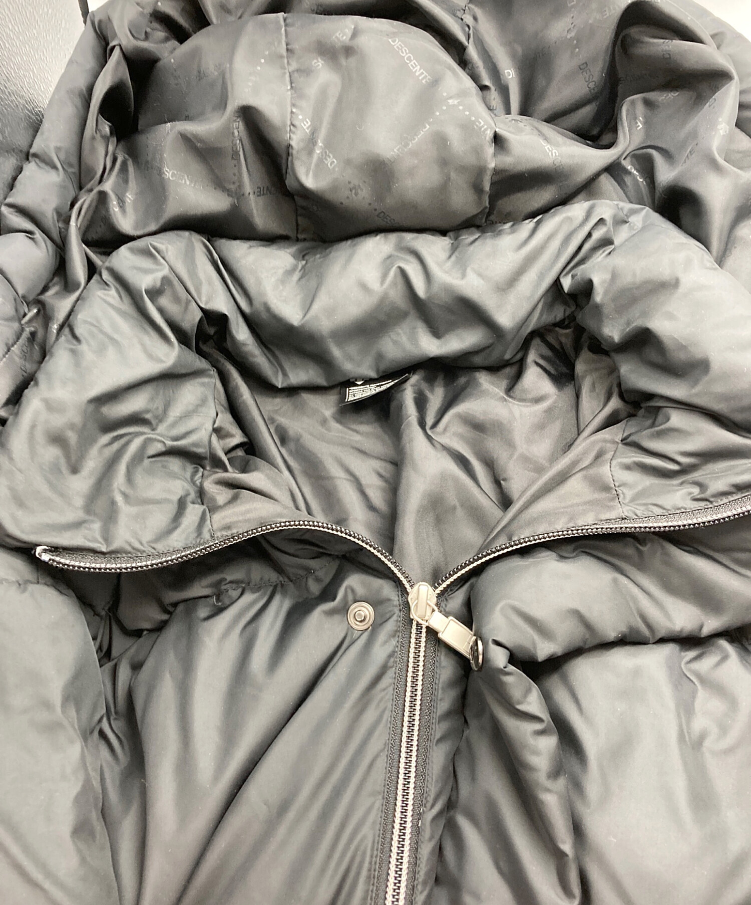 中古・古着通販】DESCENTE (デサント) ダウンコート ブラック サイズ:L