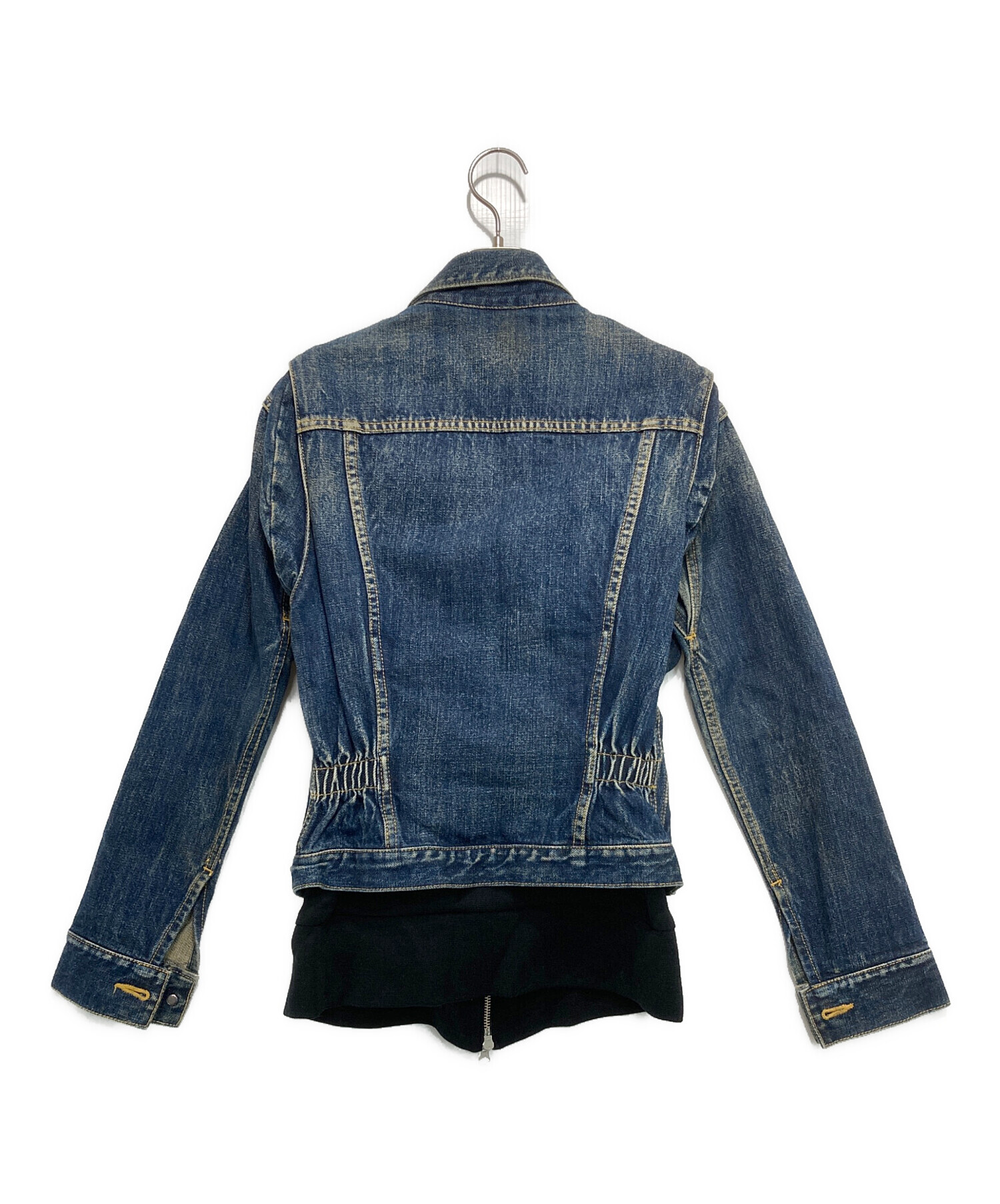 中古・古着通販】YOHJI YAMAMOTO (ヨウジヤマモト) ニットドッキング