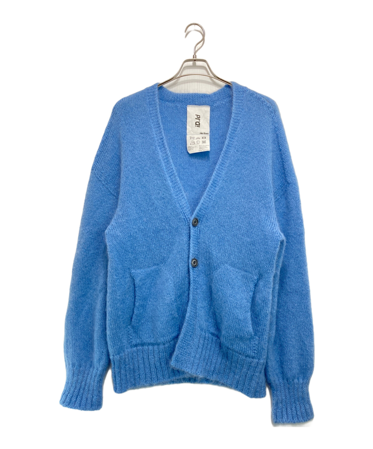 中古・古着通販】ID.Id (アイディー) KID MOHAIR モヘアカーディガン