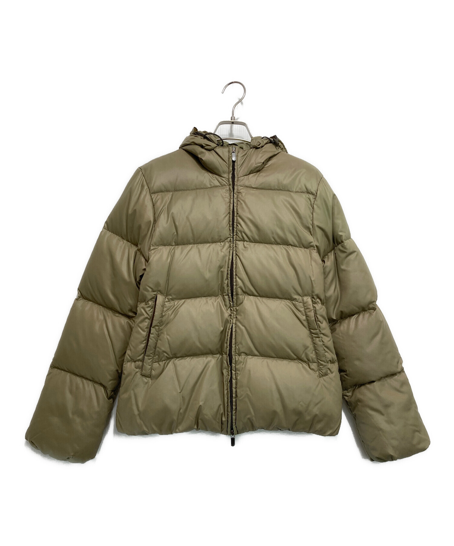 超美品！DUVETICAデュベティカAdharaアダラダウンジャケット40カーキ DUVETICA（デュベティカ） DUVETICA adhara アダラ ダウンジャケット