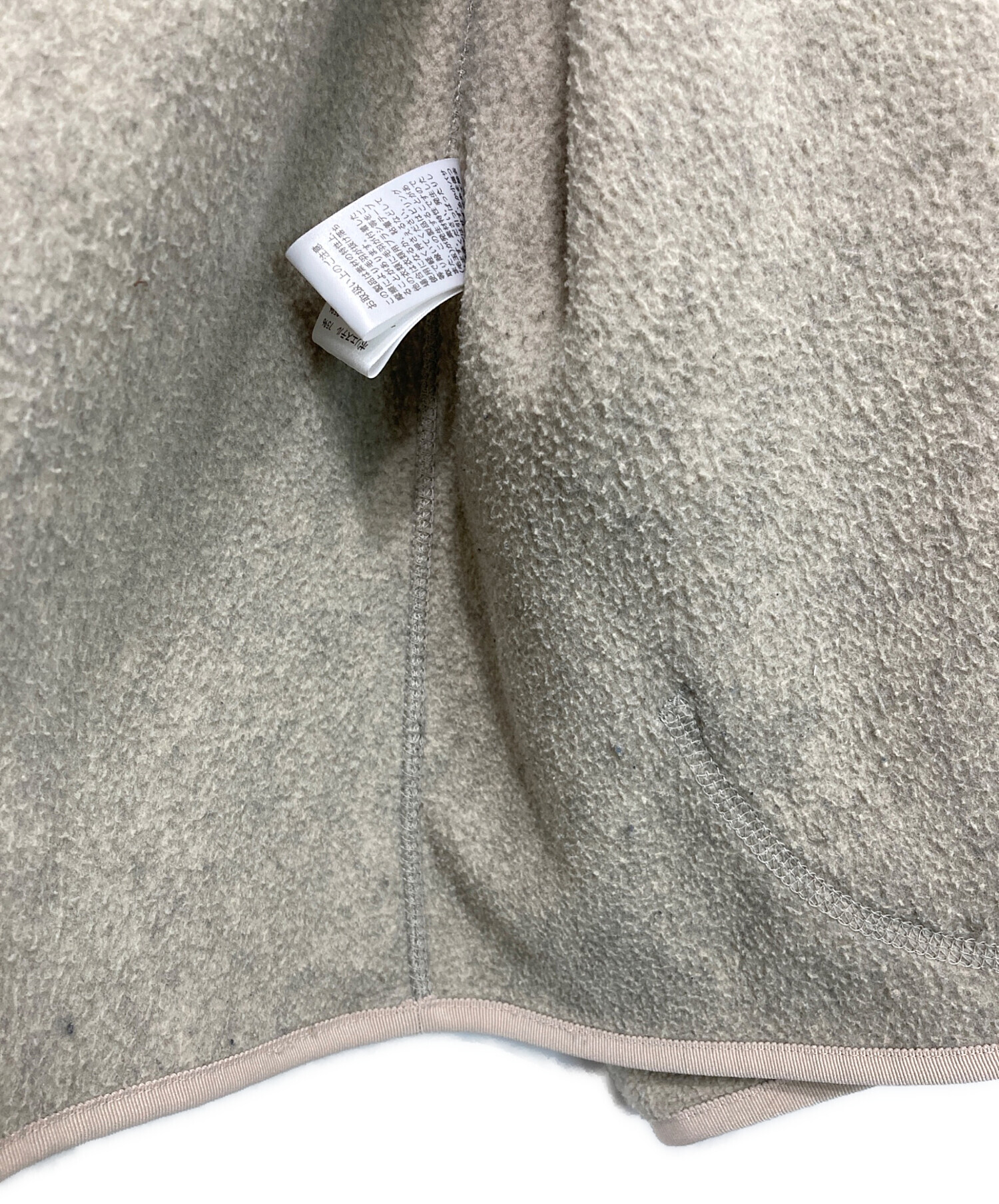 中古・古着通販】DANTON (ダントン) フリースカラーレスジャケット