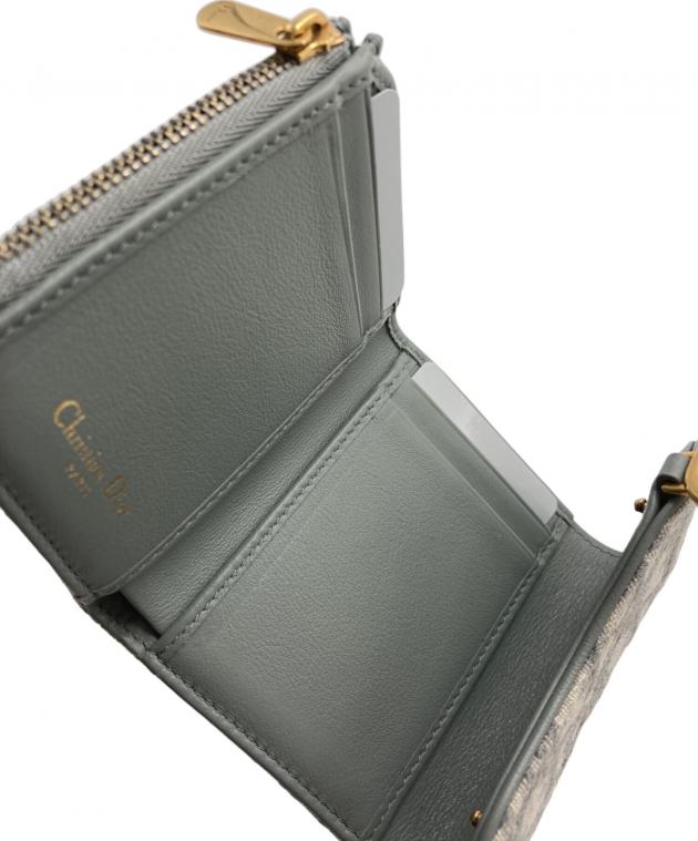 Dior Saddle Lotus ウォレット グレー DIOR | Saddle Lotus ウォレット ディオール オブリーク ジャカード