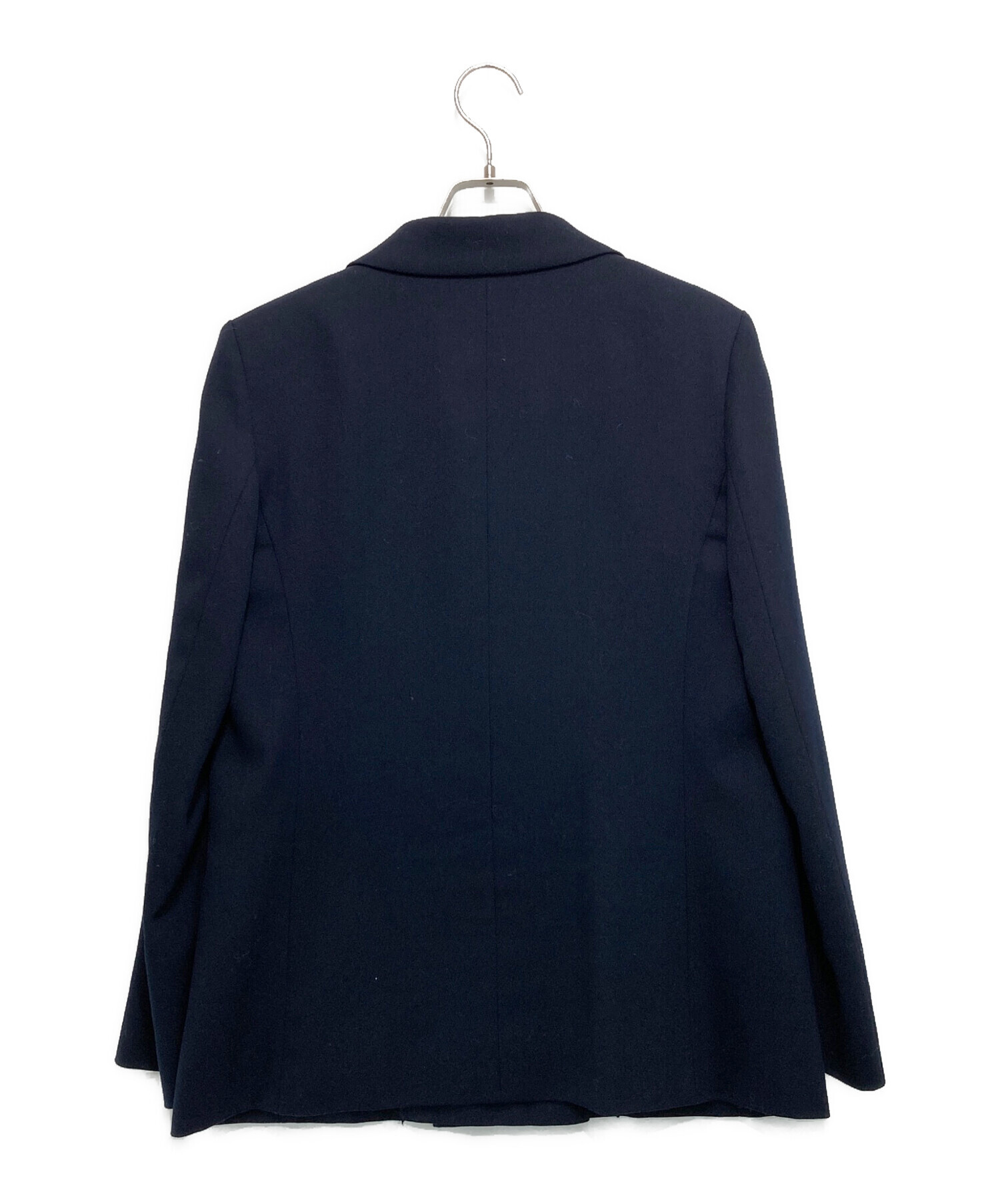 中古・古着通販】Leilian (レリアン) ダブルジャケット ネイビー 