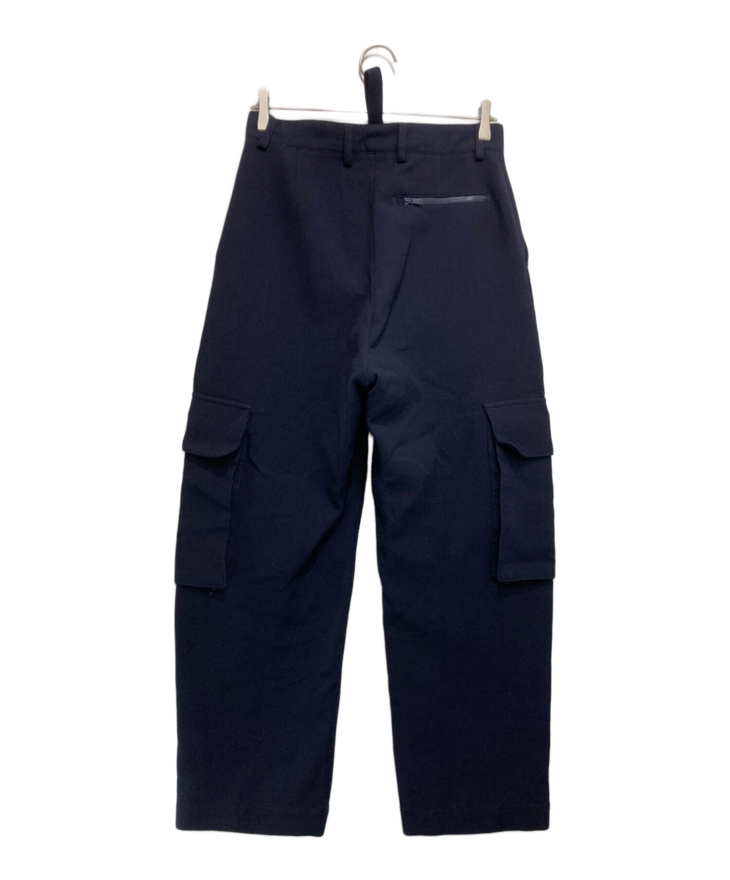 ZARA ✕ STUDIO NICHOLSON スーツカーゴパンツ ネイビー 中古・古着通販】ZARA (ザラ) STUDIO NICHOLSON (スタジオ ニコルソン