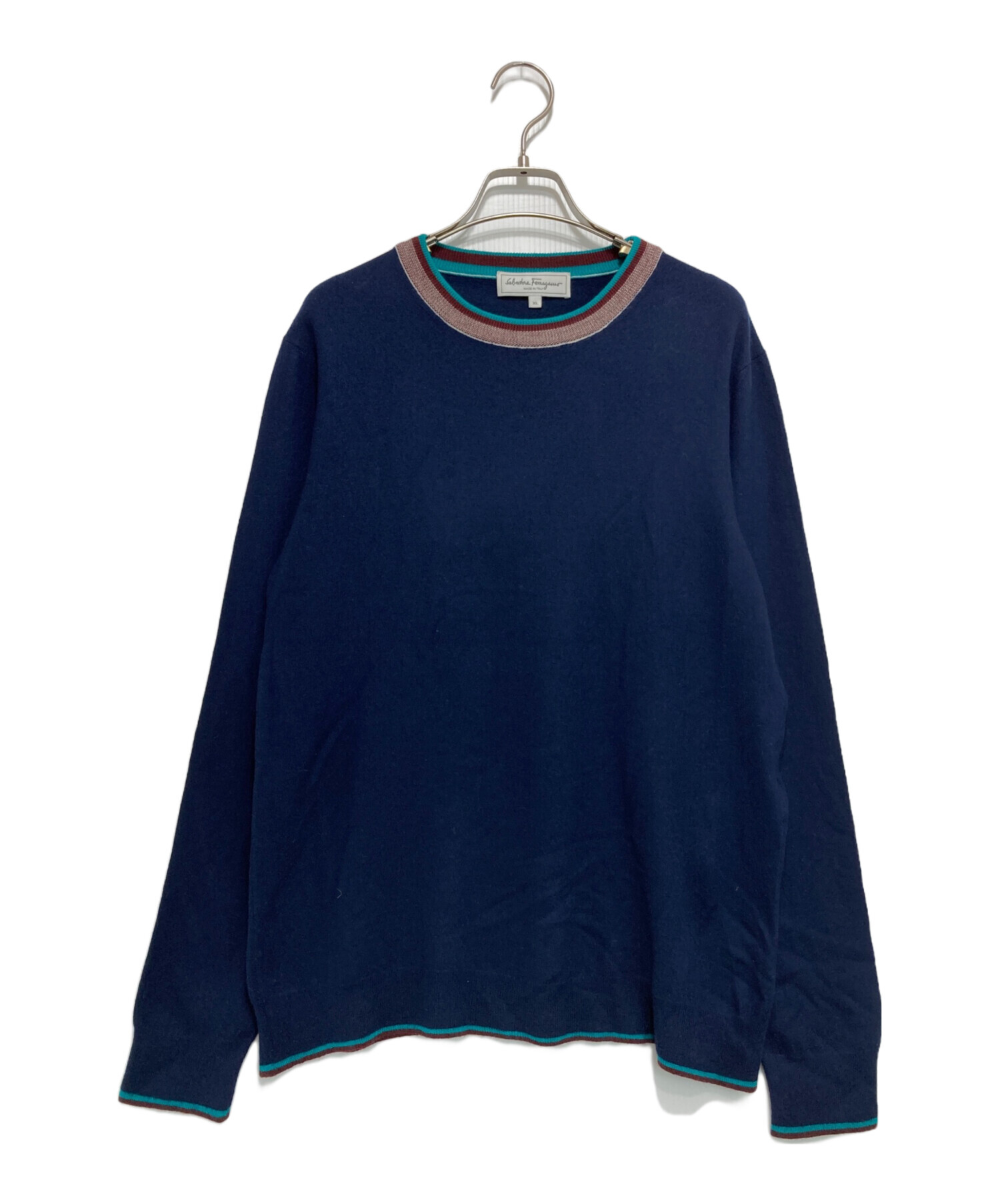 Salvatore Ferragamo ニットセーター 中古・古着通販】Salvatore Ferragamo (サルヴァトーレ フェラガモ