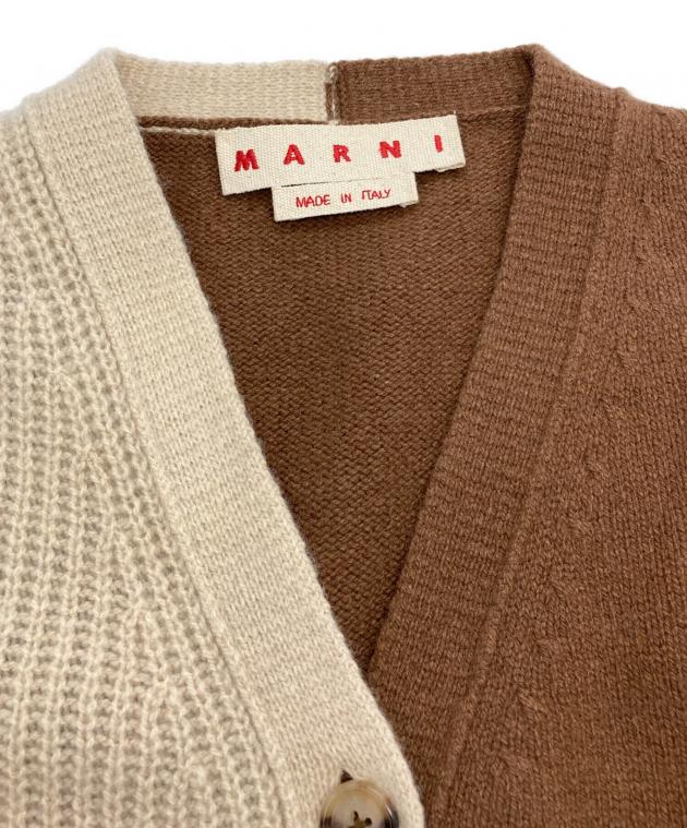 中古・古着通販】MARNI (マルニ) カシミヤブレンド ドッキング 切替