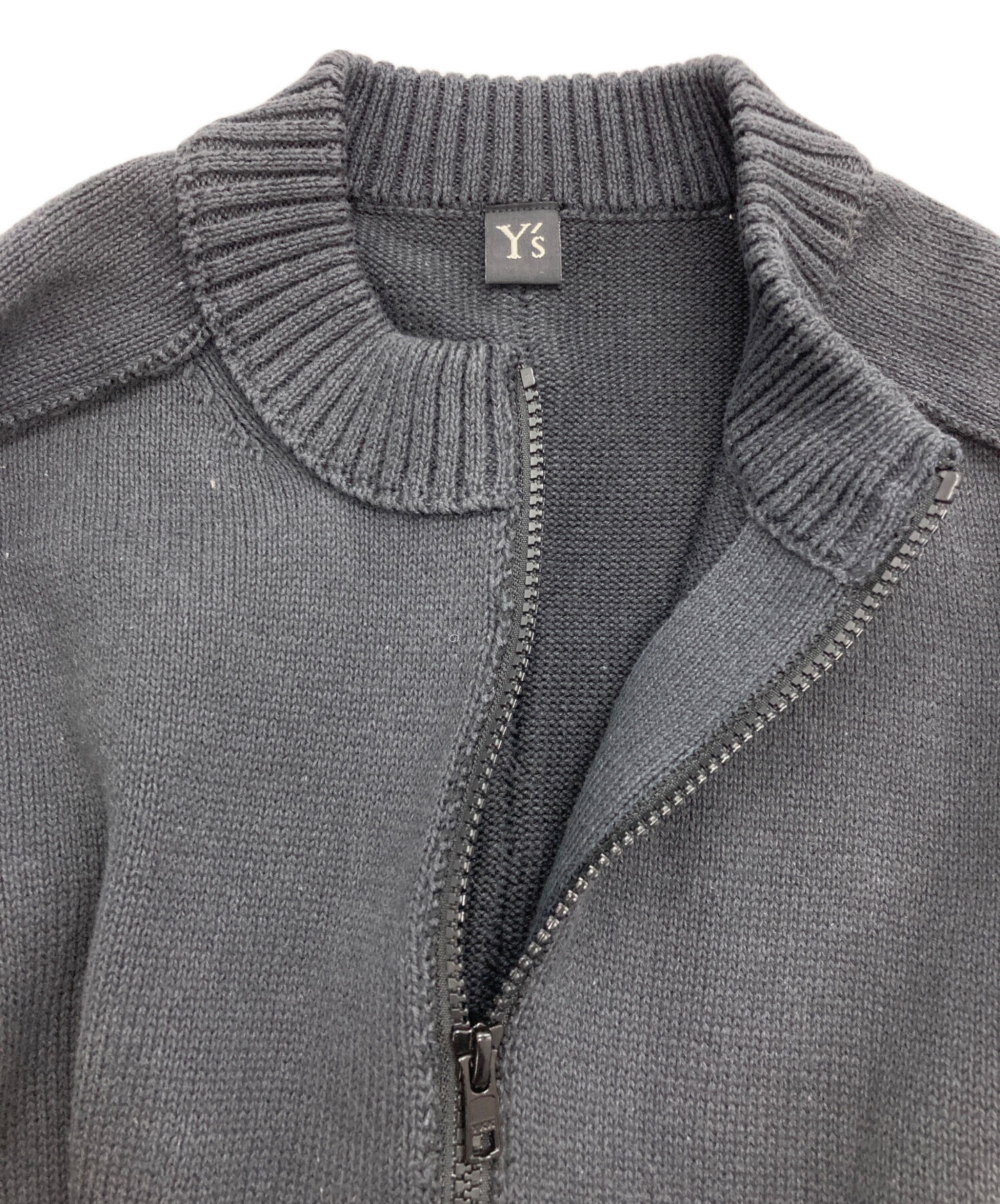 Y's ロングカーディガン サイズ2 中古・古着通販】Y's (ワイズ) ジップロングカーディガン グレー