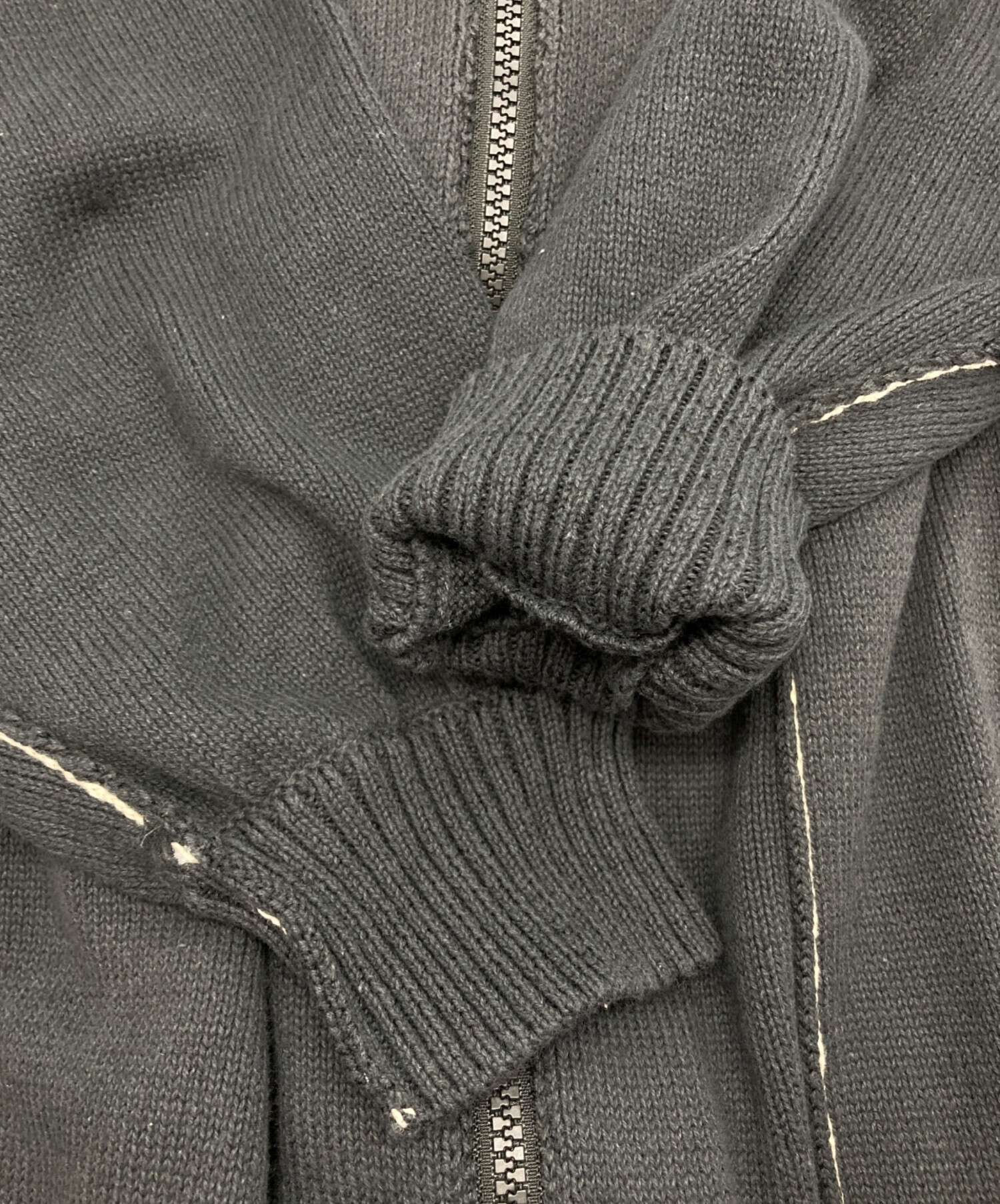 Y's ロングカーディガン サイズ2 Y's ブラック ロングカーディガン サイズ2 Y's ブラック ロング