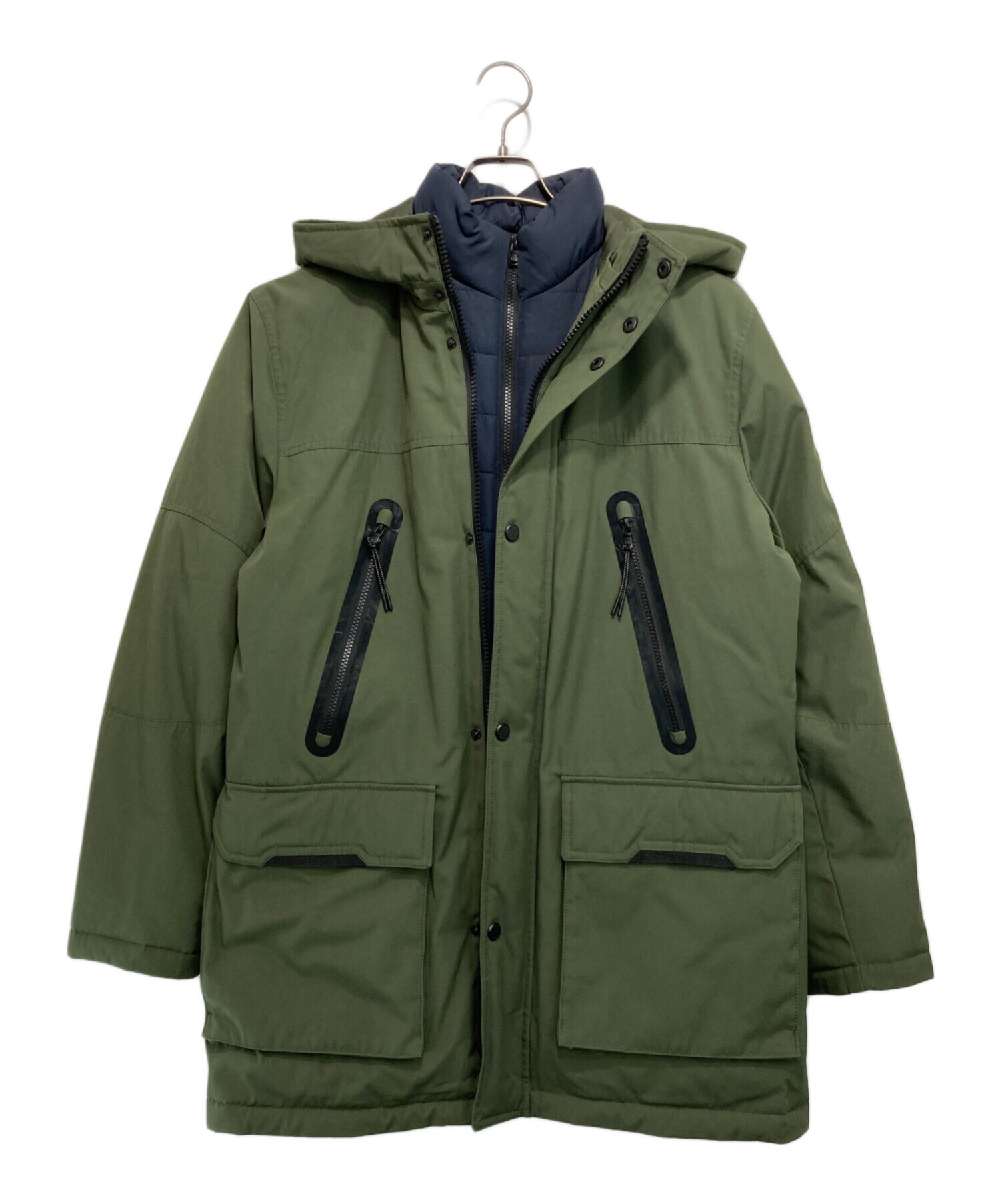 中古・古着通販】MICHAEL KORS (マイケル・コース) 中綿コート カーキ 