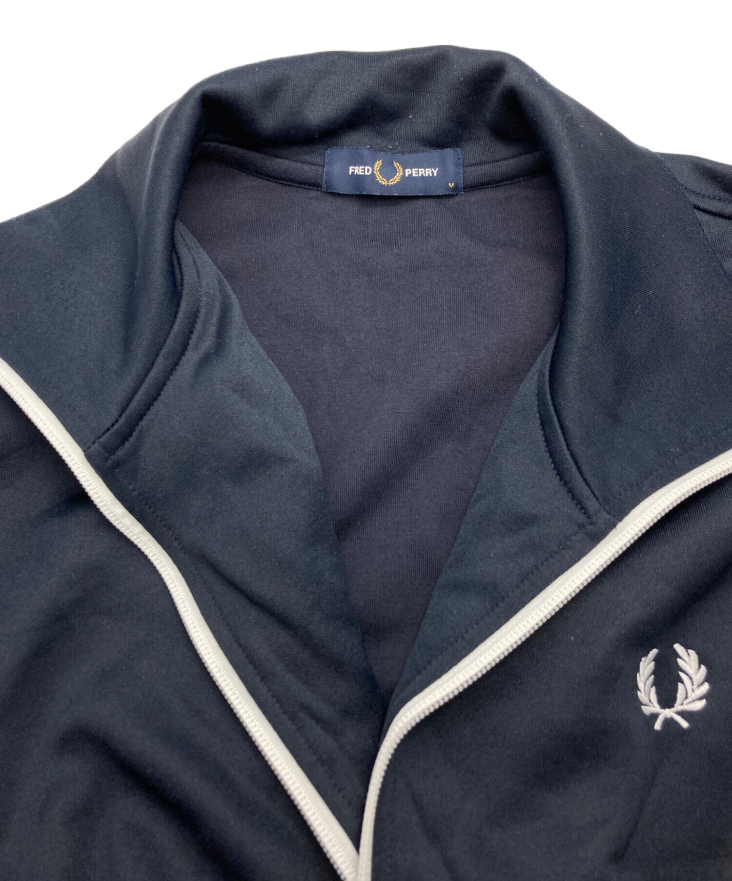 FRED PERRY ネイビー トラックジャケット　Lサイズ FRED PERRY トラックジャケット